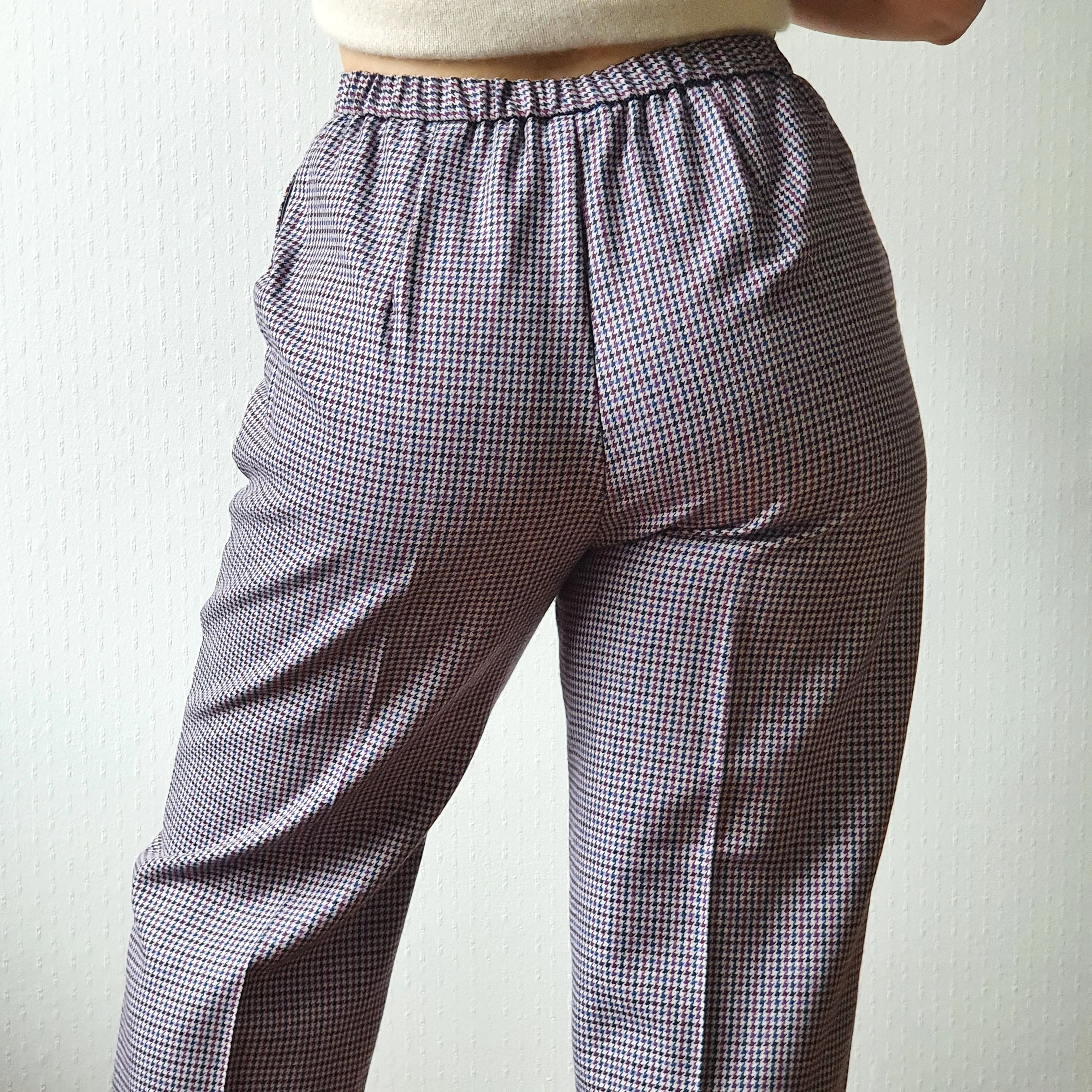 80s High Waisted Trousers - M - Image 4