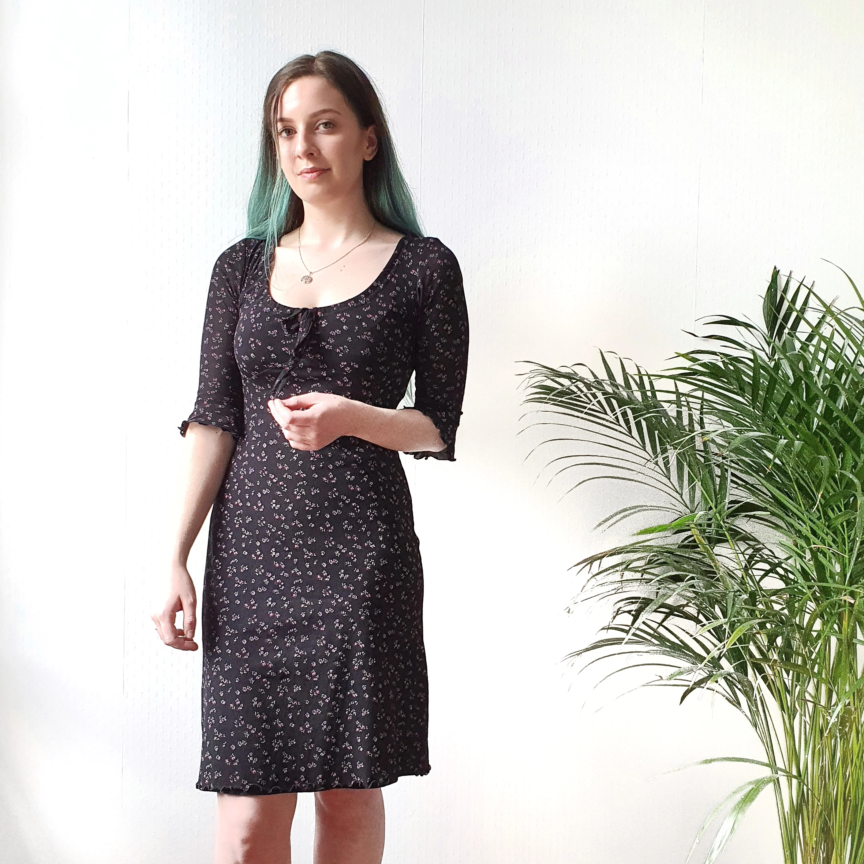 90s Midi Dress - S - Image 4