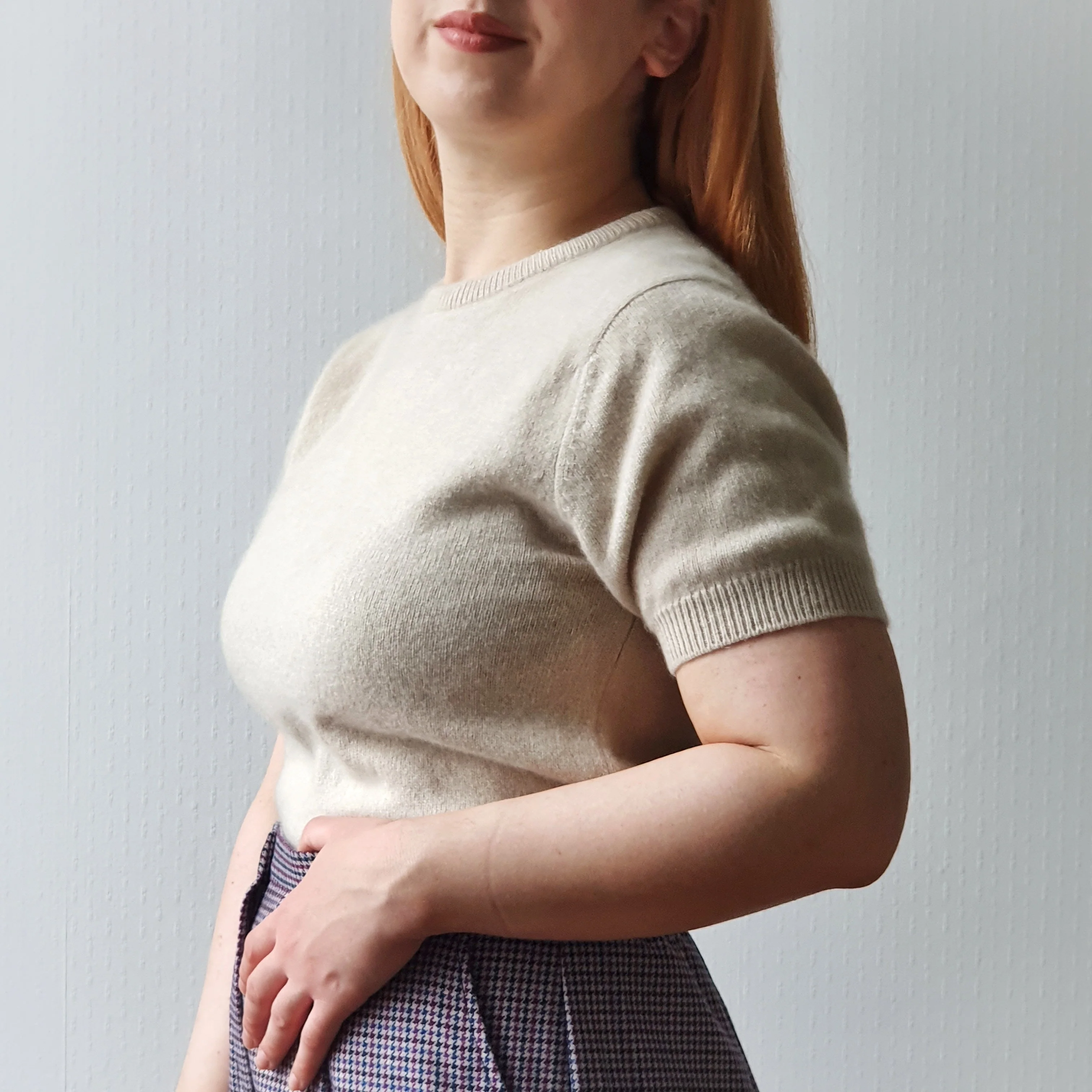 Cashmere Short Jumper - S - Image 4