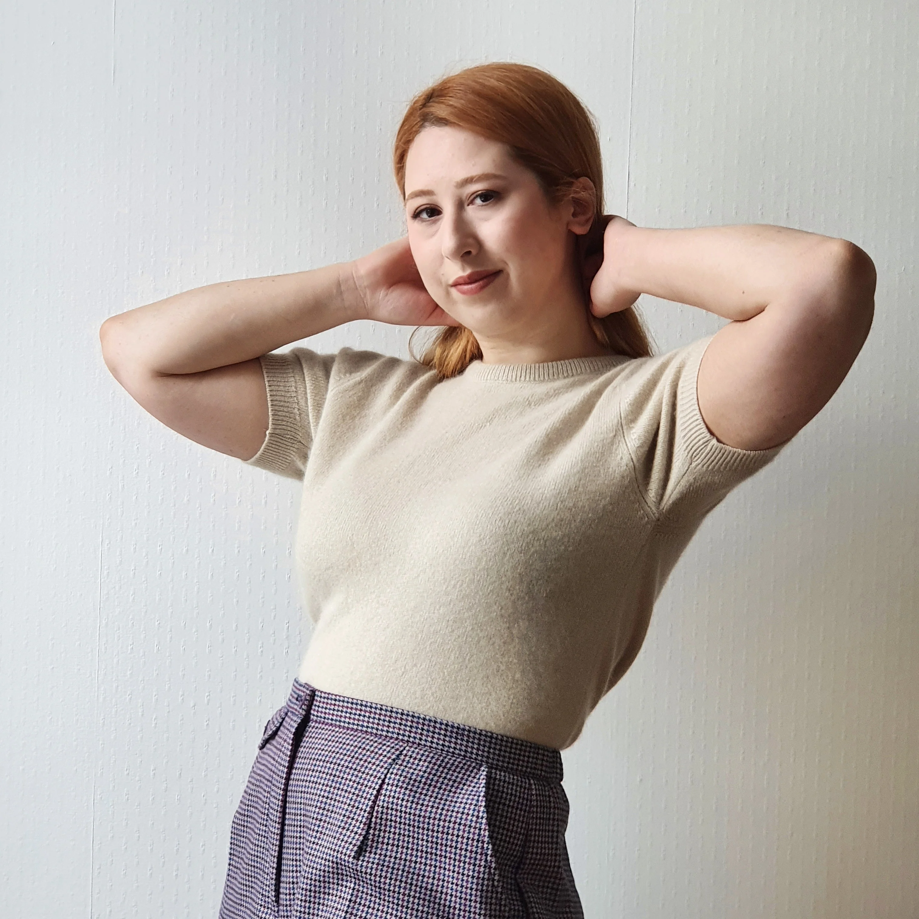 Cashmere Short Jumper - S - Image 5