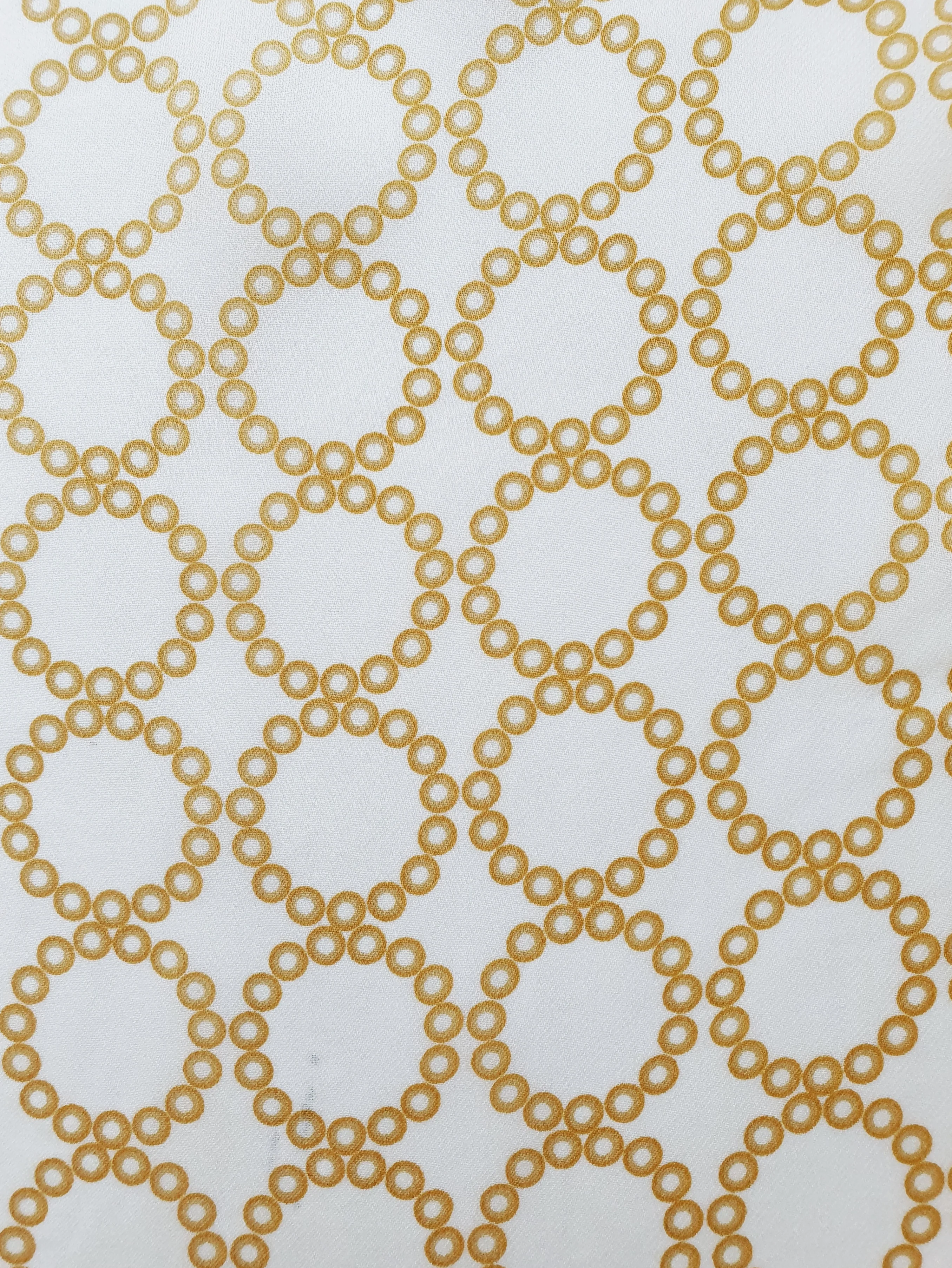 Circle Print Silk Blouse - L/XL - Image 6