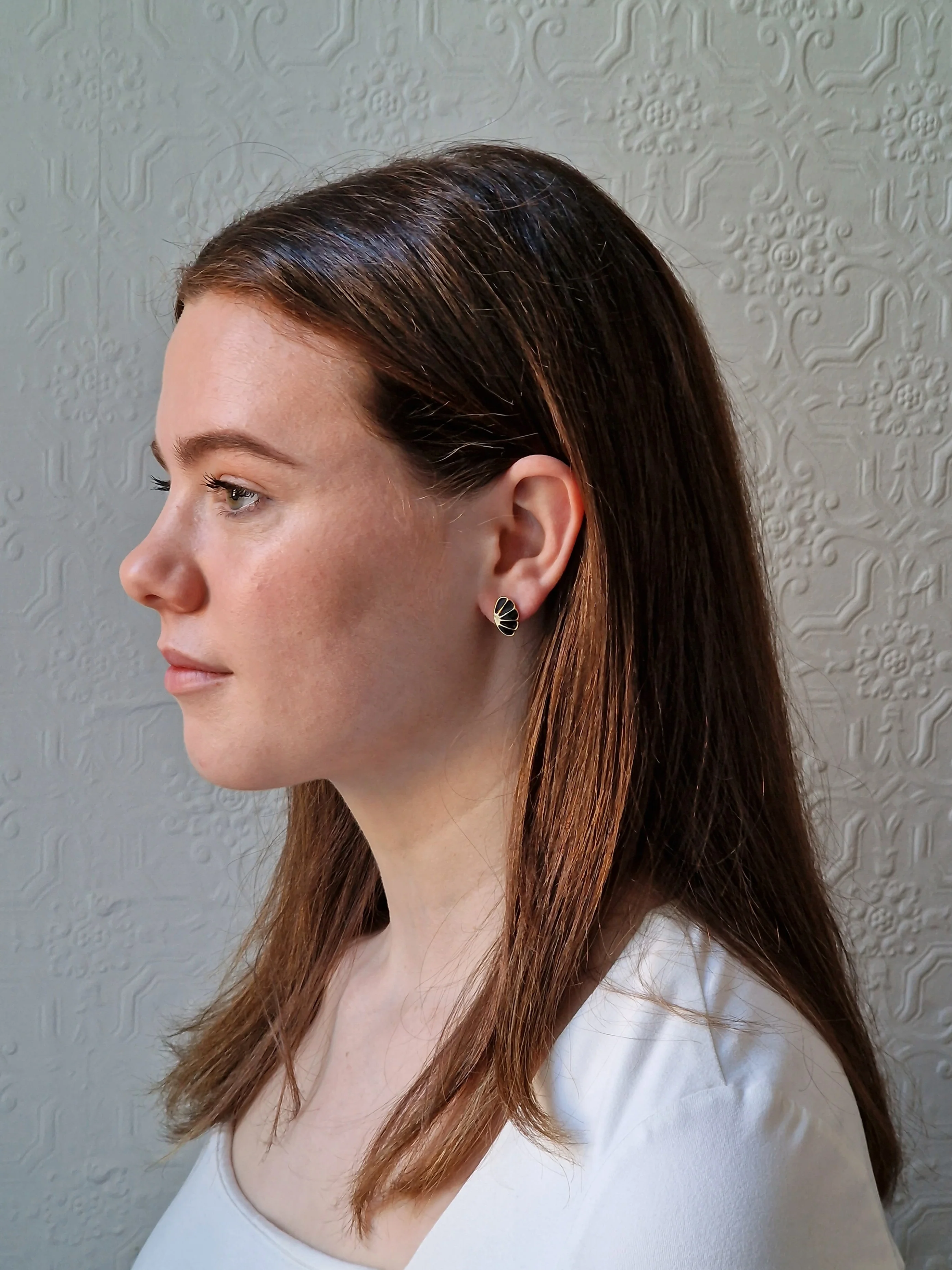Vintage Gold Plated Earrings - Image 2