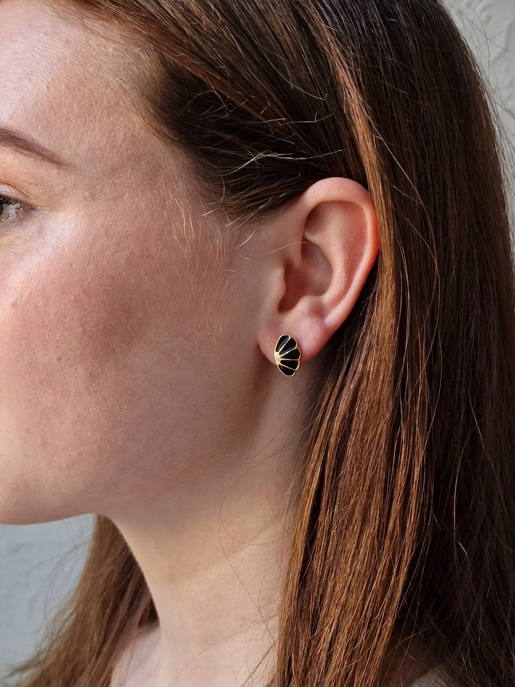 Vintage Gold Plated Earrings - Image 3