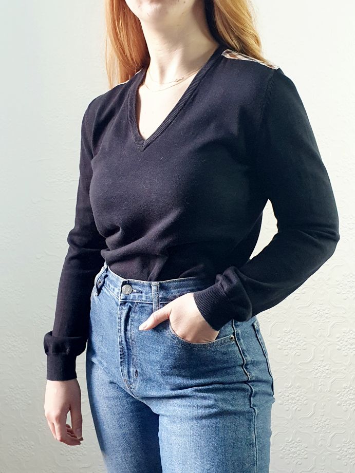 Cotton Aquascutum Jumper - S - Image 7