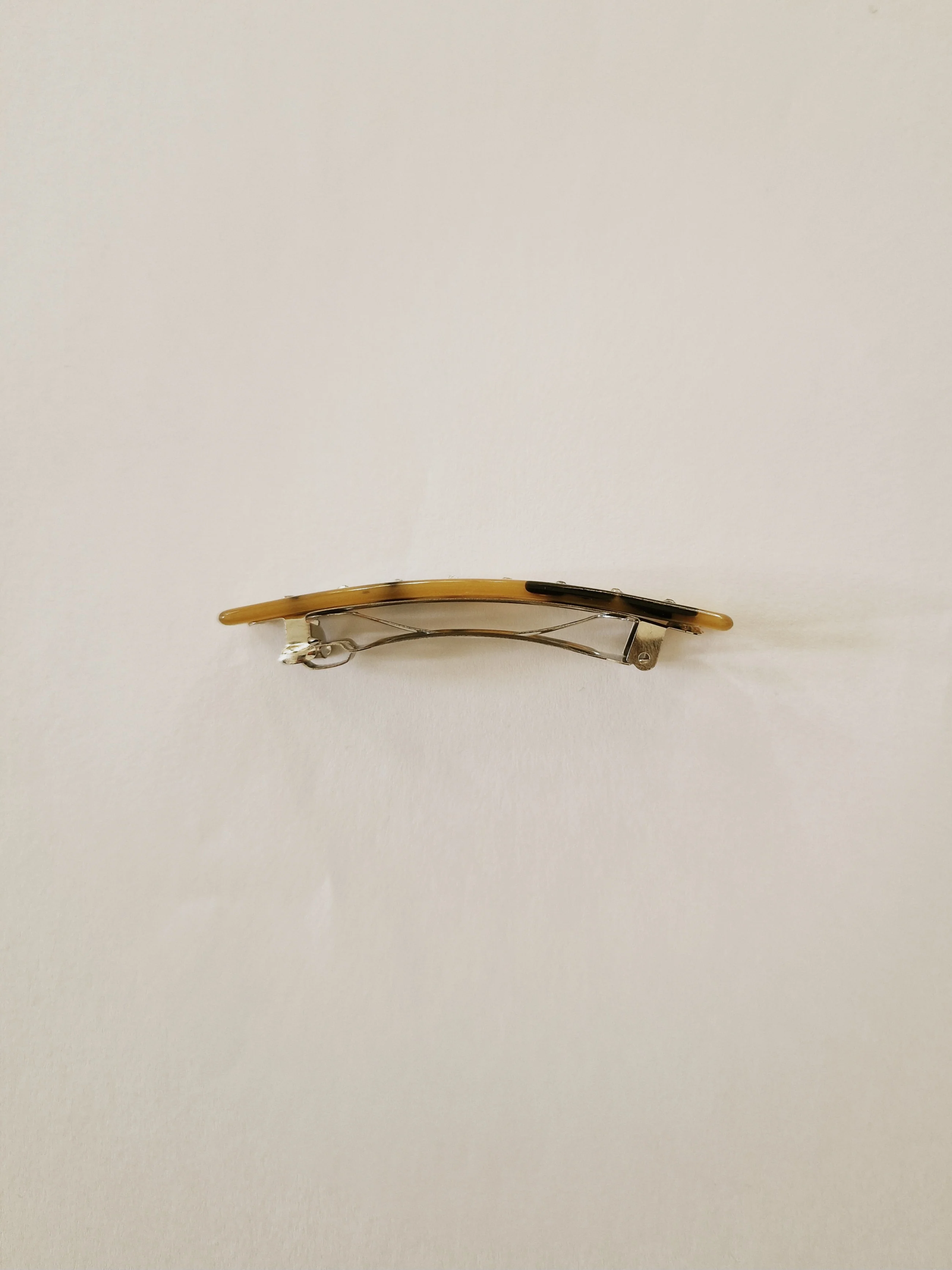 Deadstock Tortoiseshell Barrette Style Hair Clip - Image 3
