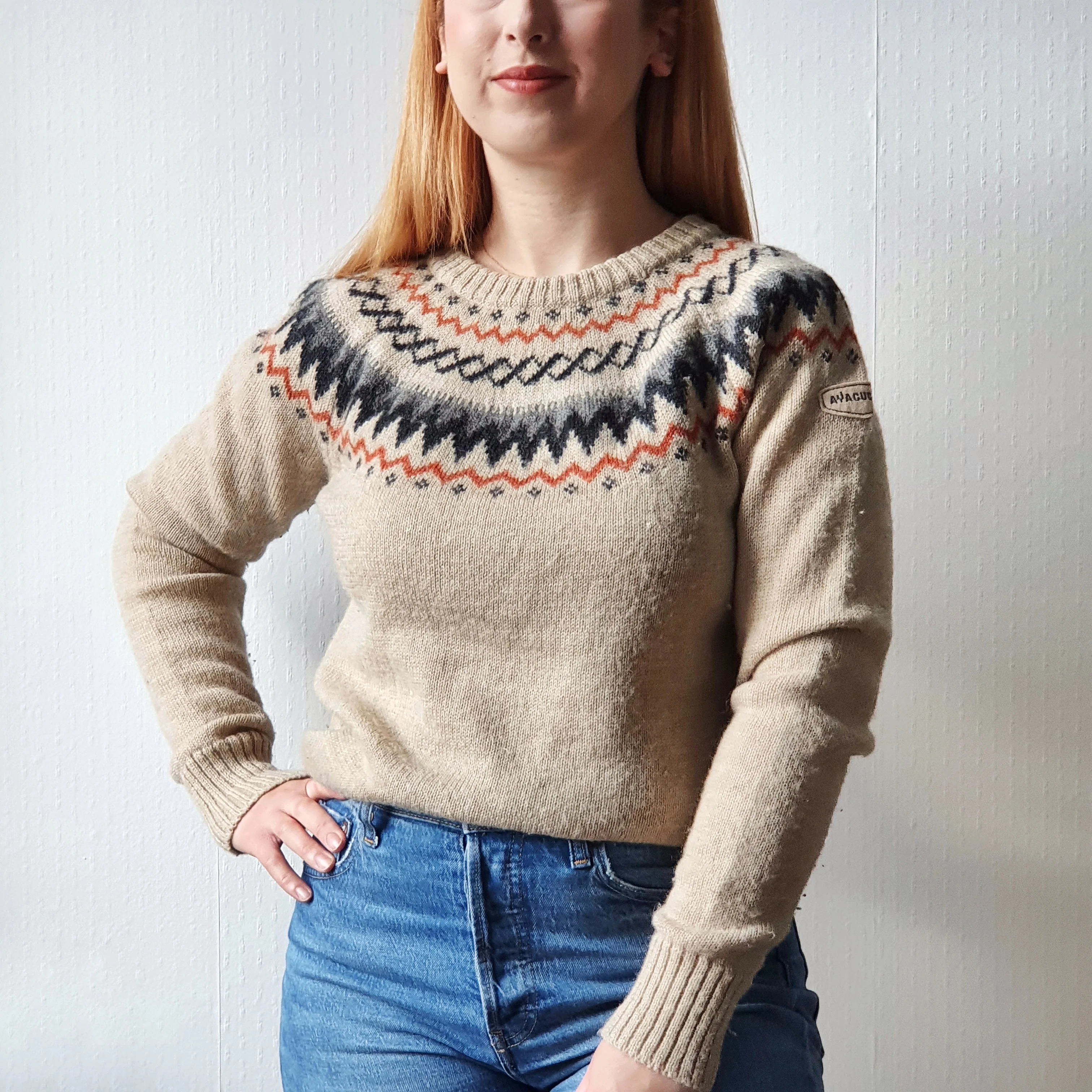 Fairisle Jumper - M - Image 2