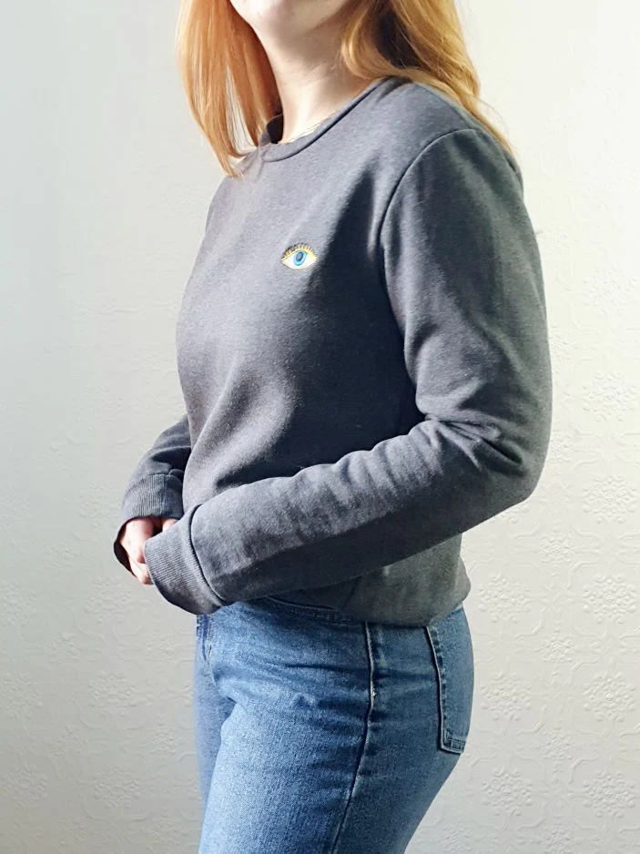 Fleece Lined Sweatshirt - S - Image 2