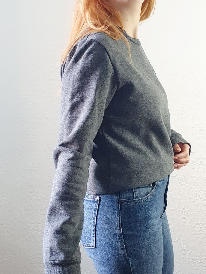 Fleece Lined Sweatshirt - S - Image 4