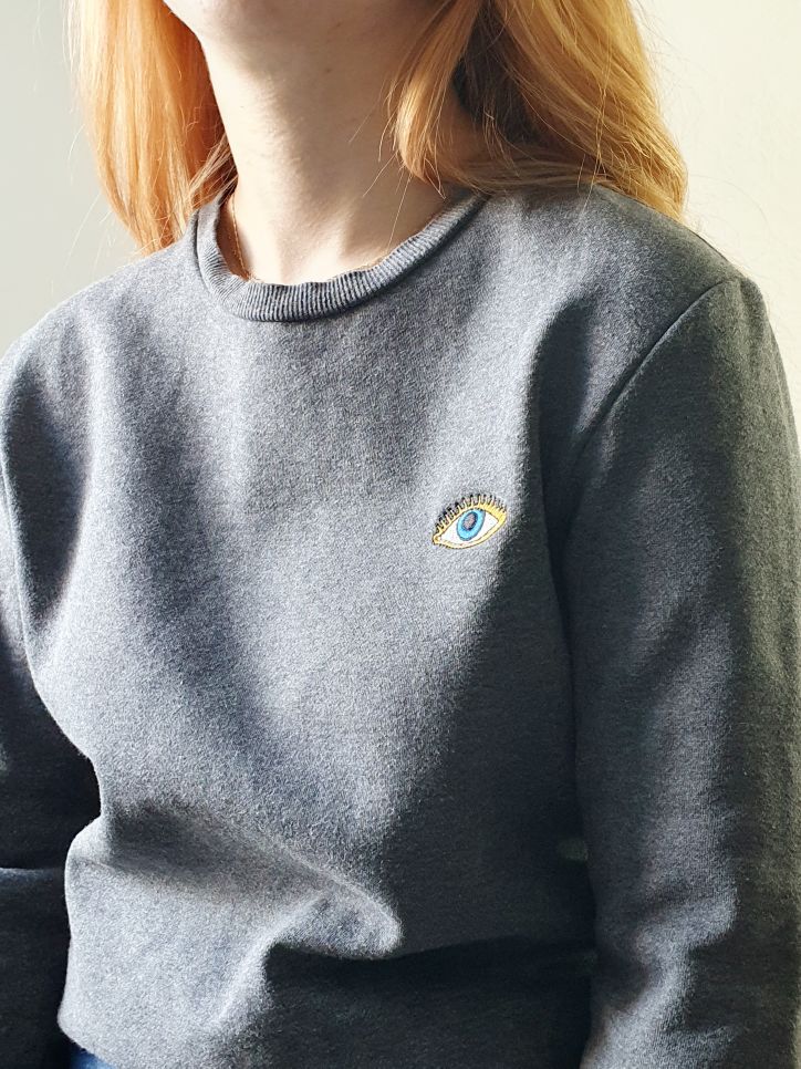Fleece Lined Sweatshirt - S - Image 6