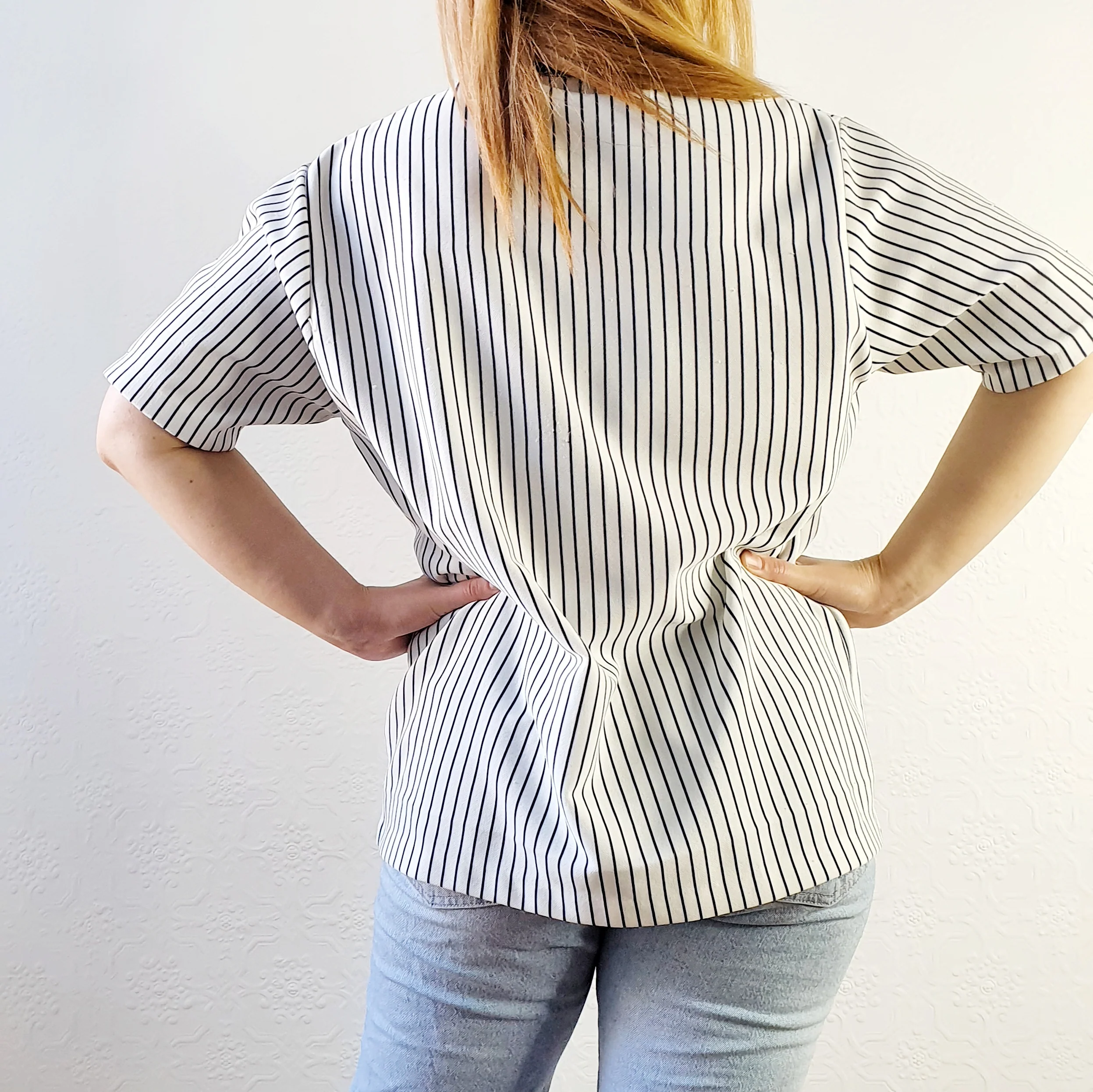 French Jersey Striped Top - XL - Image 5