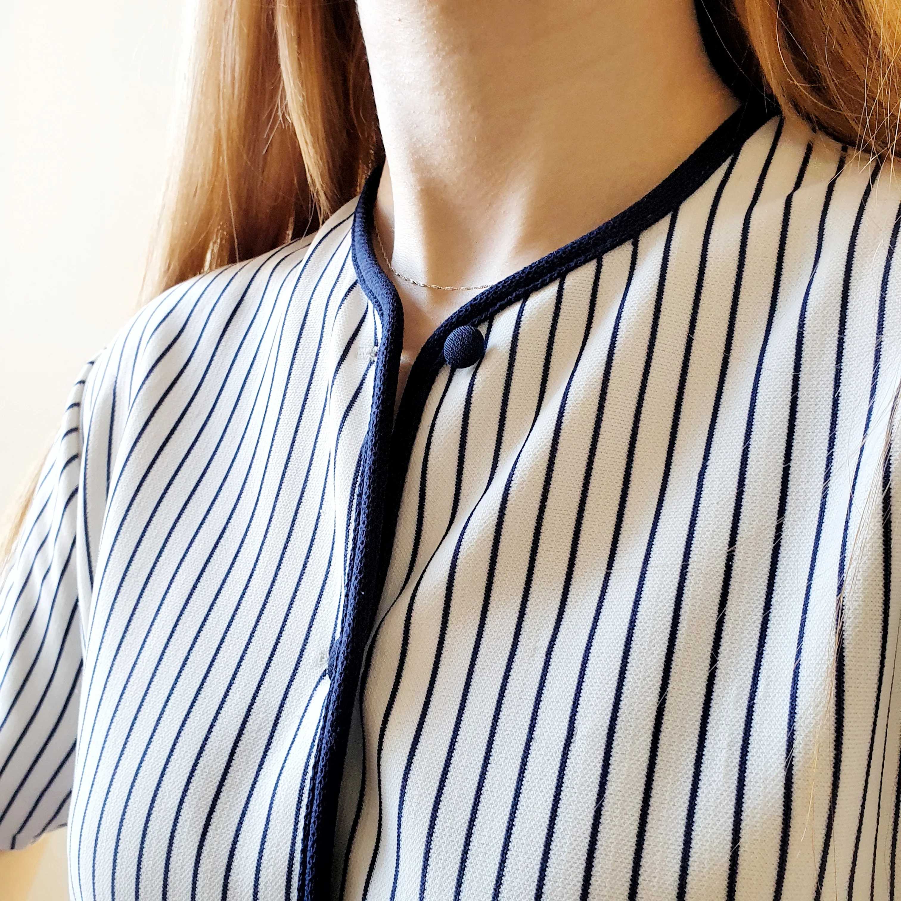 French Jersey Striped Top - XL - Image 6