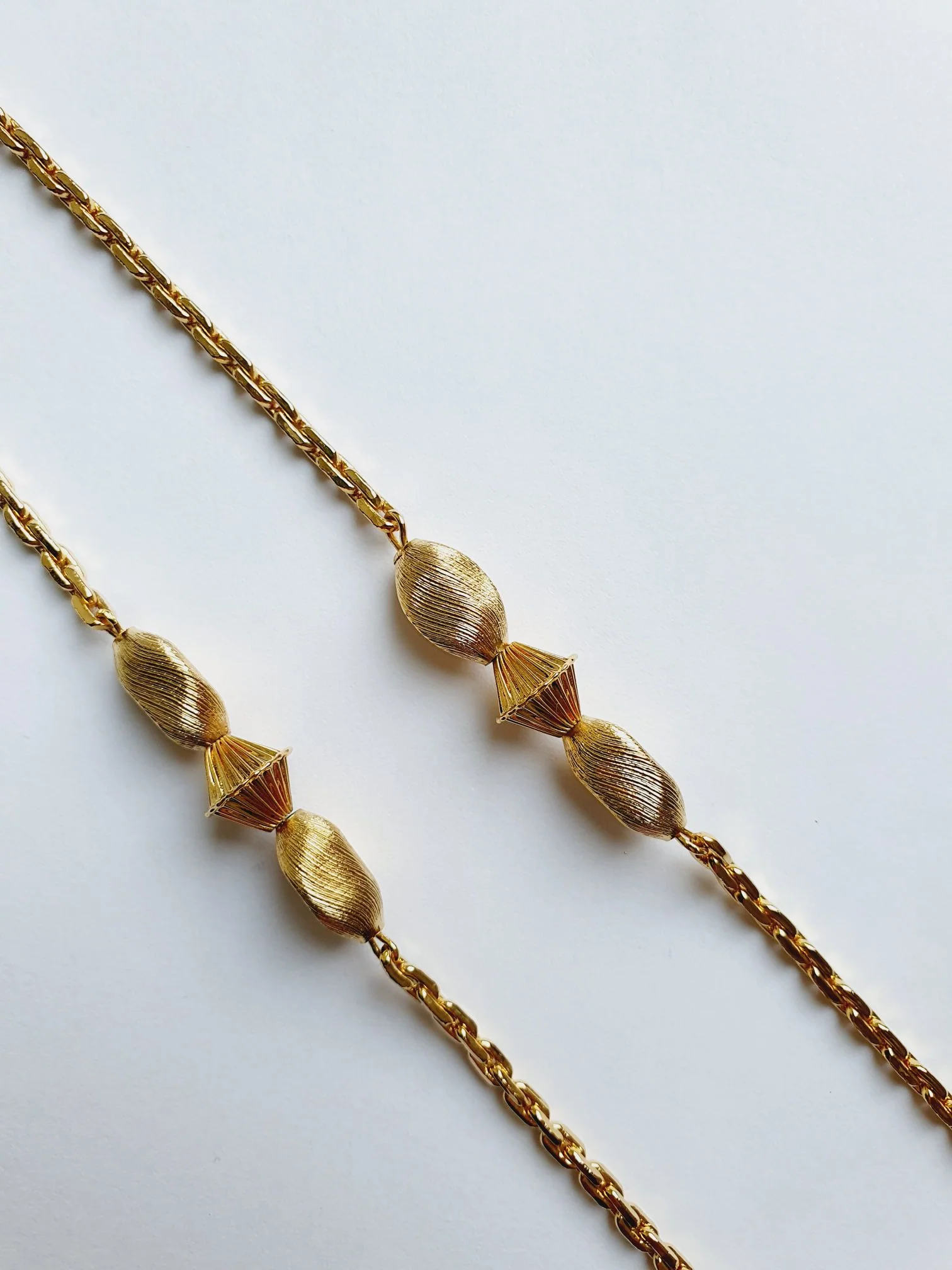 Gold Plated Long Necklace - Image 4