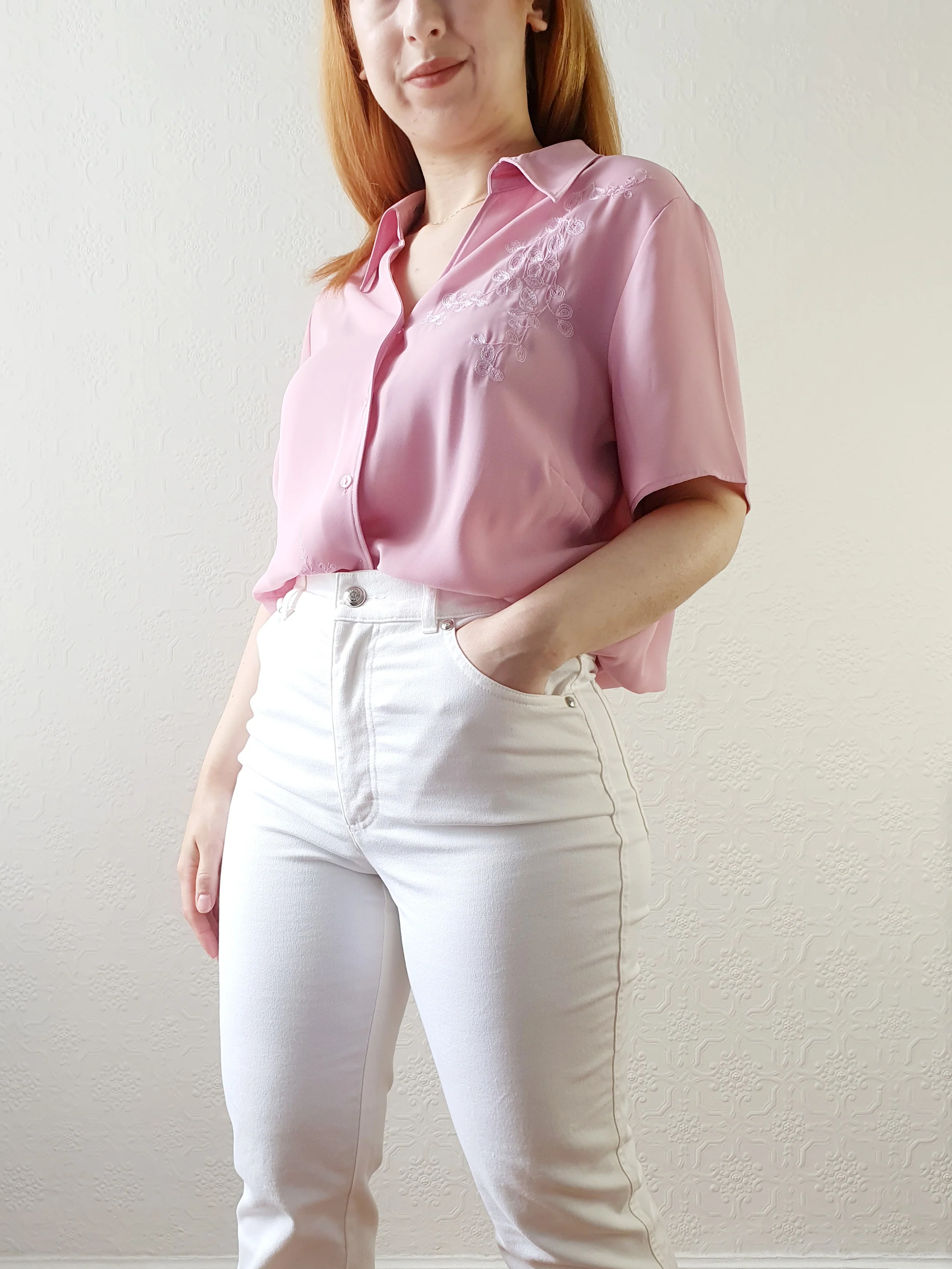 High Waisted Escada Jeans - S/M - Image 2