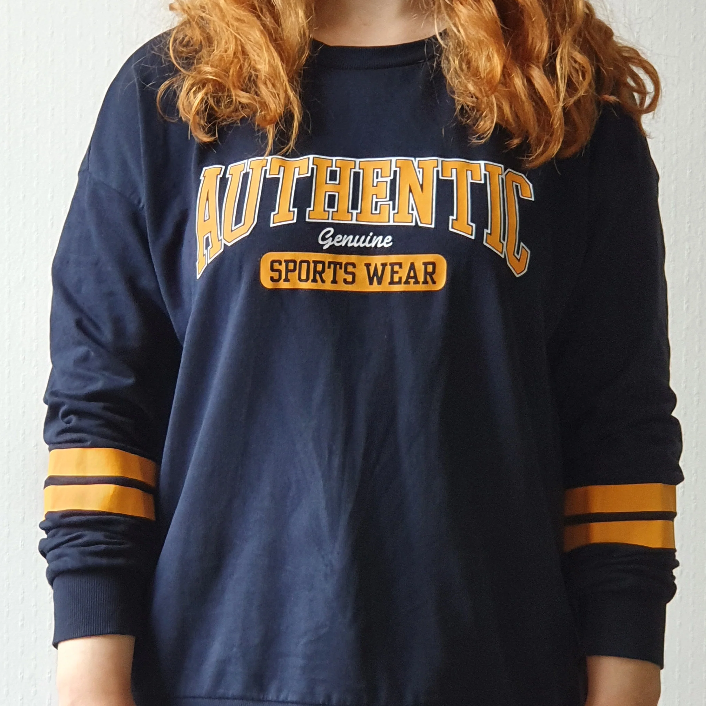 Navy Casual Sweatshirt - L - Image 3