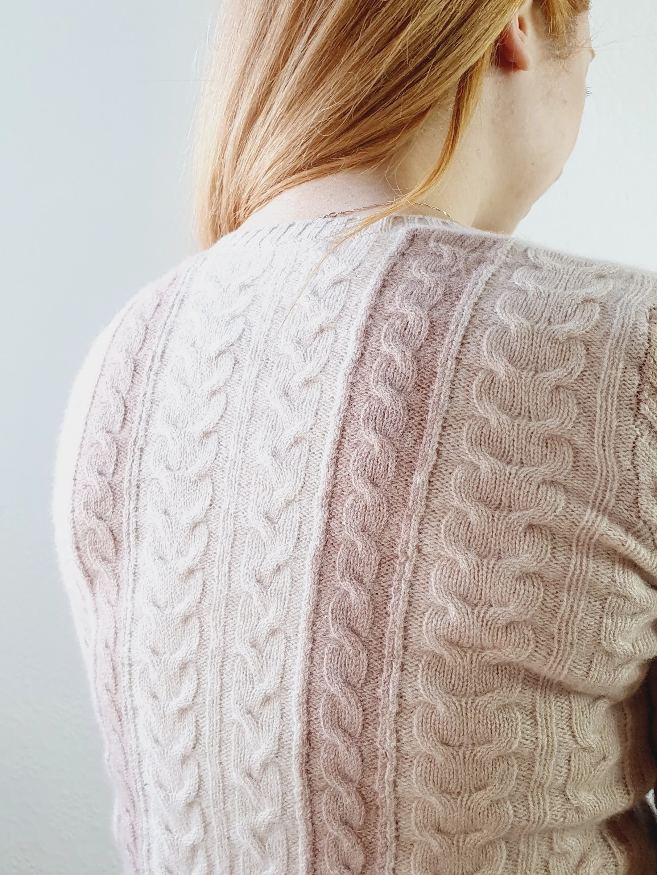 Neiman Marcus 100% Cashmere Cable Knit Jumper - XS - Image 4