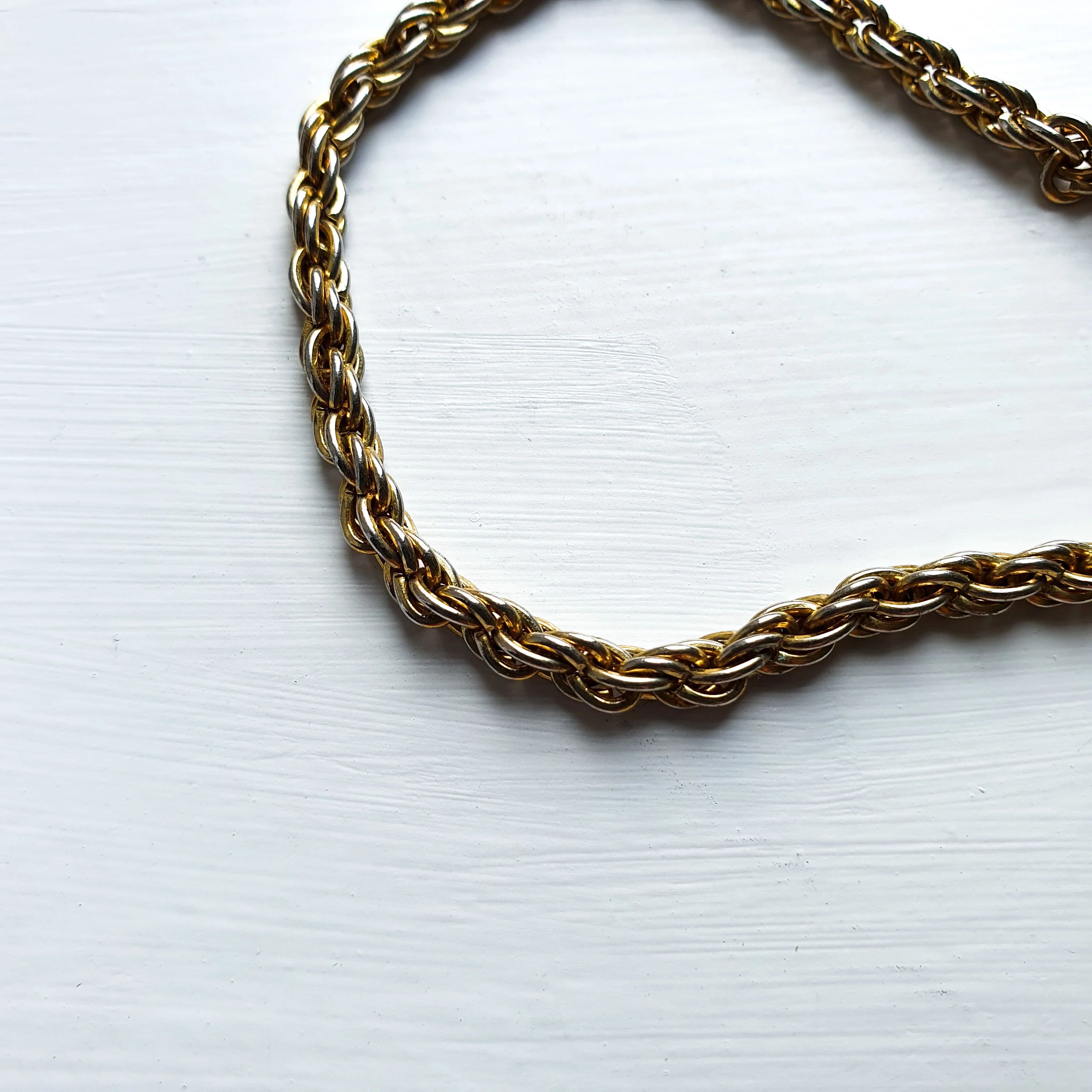 Pale Gold Rope Bracelet - Image 3
