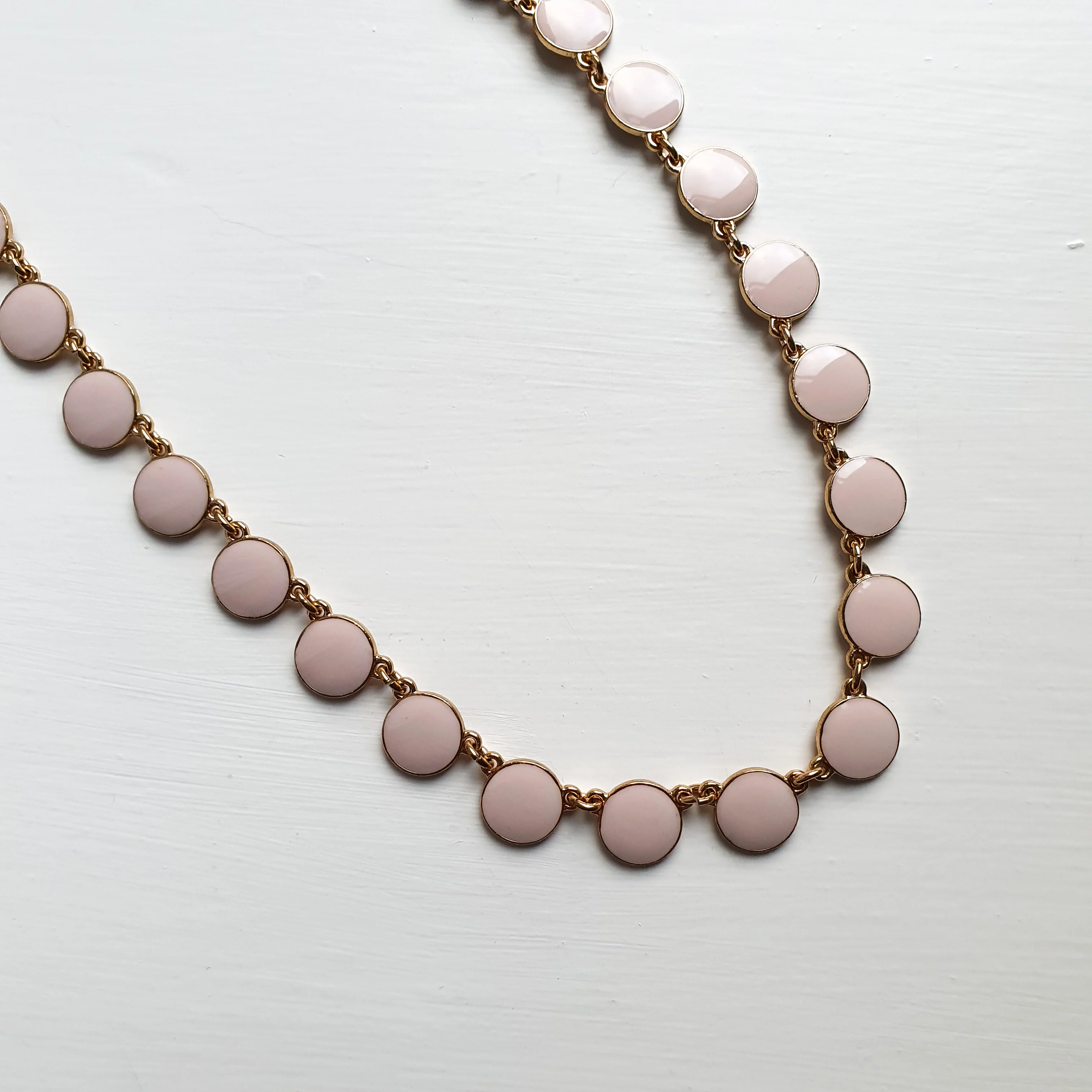 Pink Enamel Necklace - Image 2