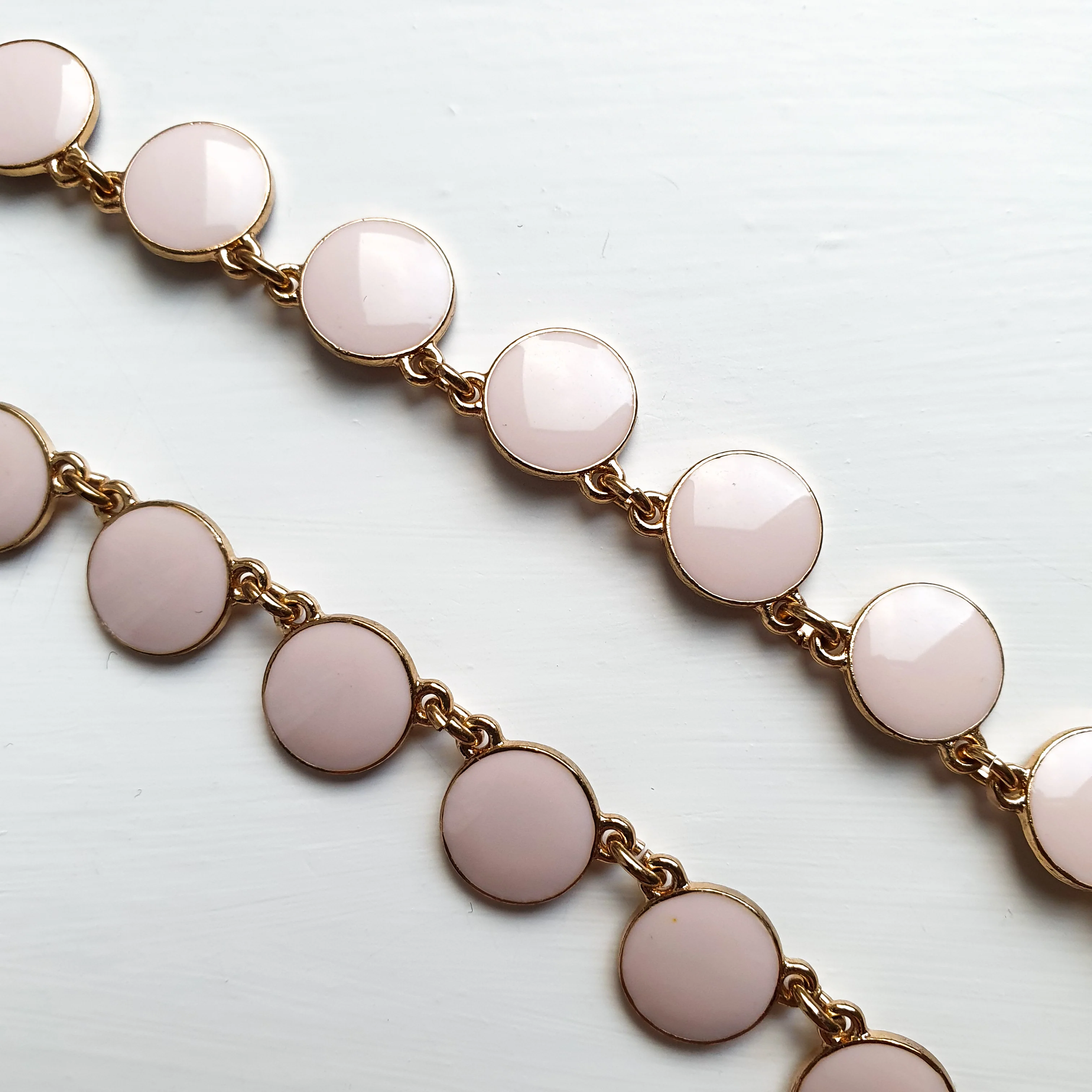 Pink Enamel Necklace - Image 5