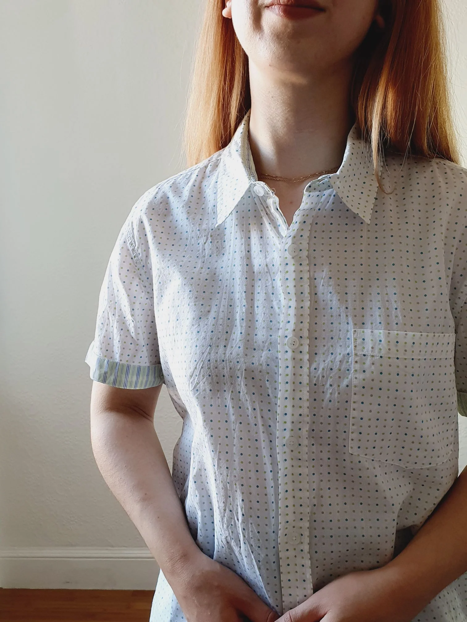 Polka Dot Blouse - M/L - Image 2