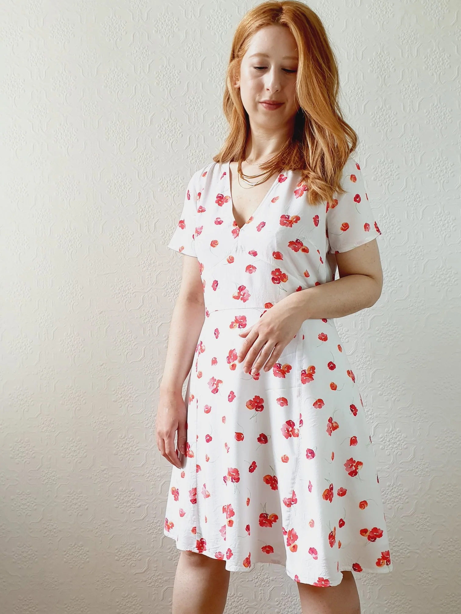 Poppy Floral Sundress - S/M