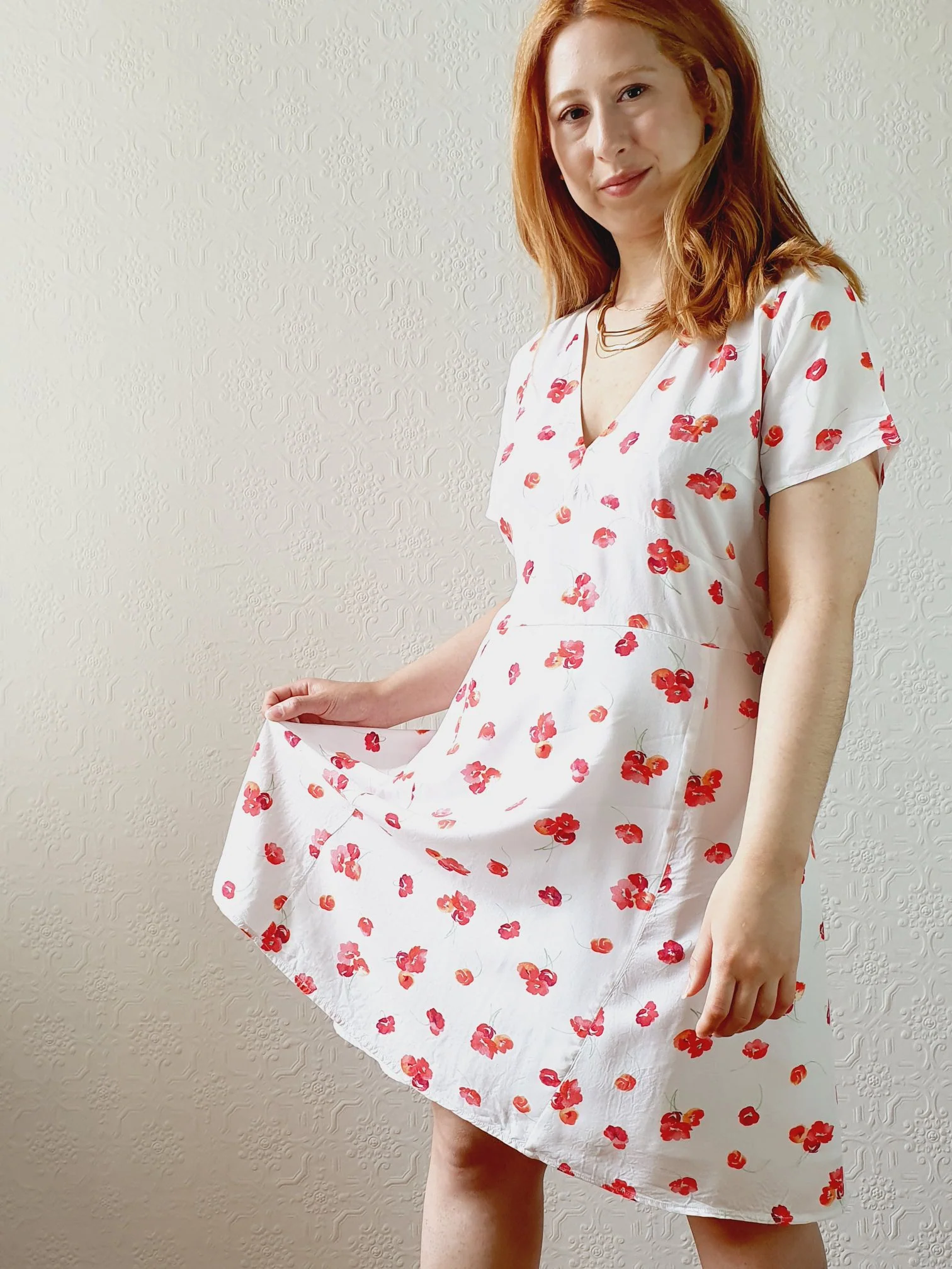Poppy Floral Sundress - S/M - Image 3
