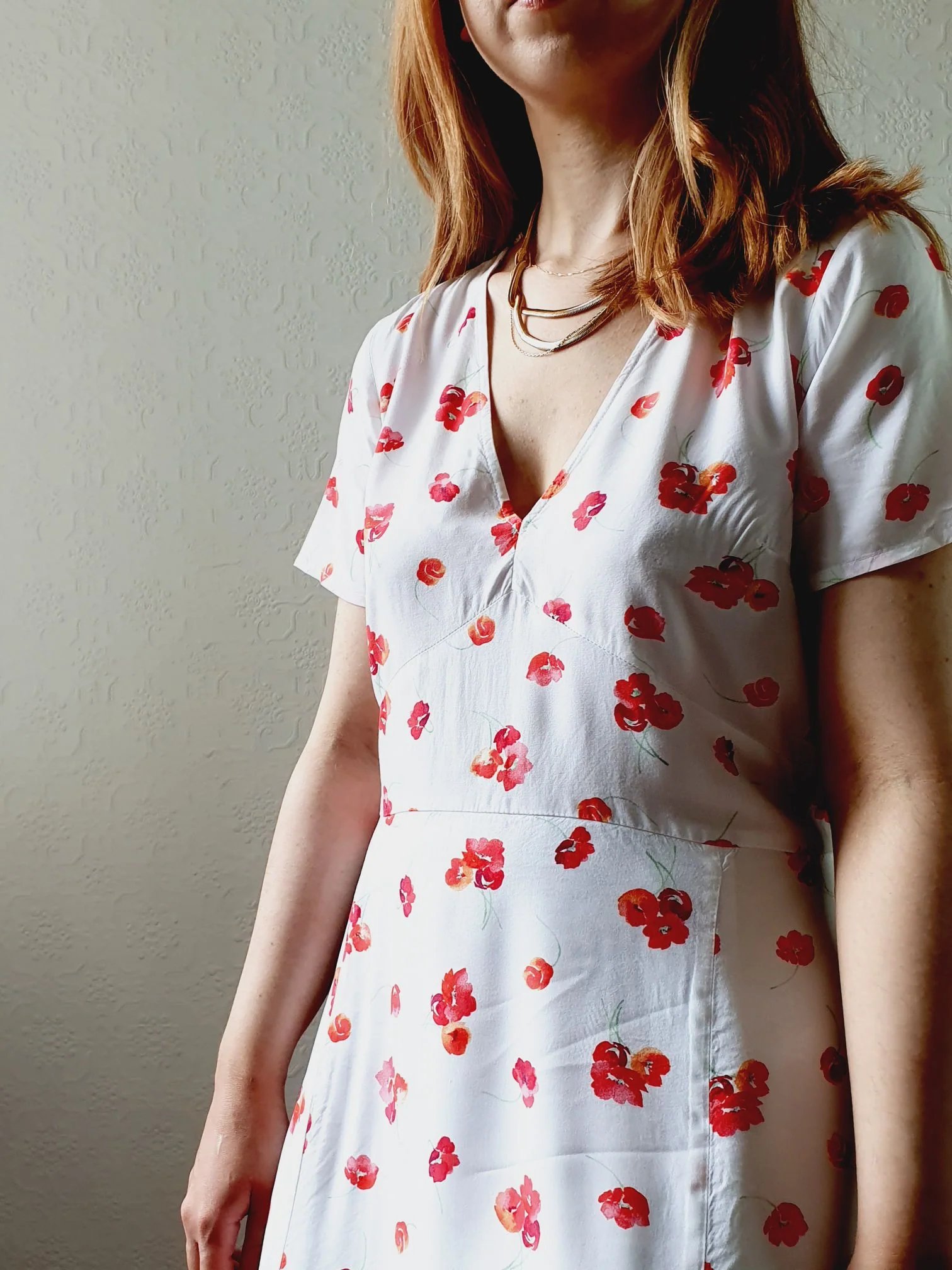 Poppy Floral Sundress - S/M - Image 5