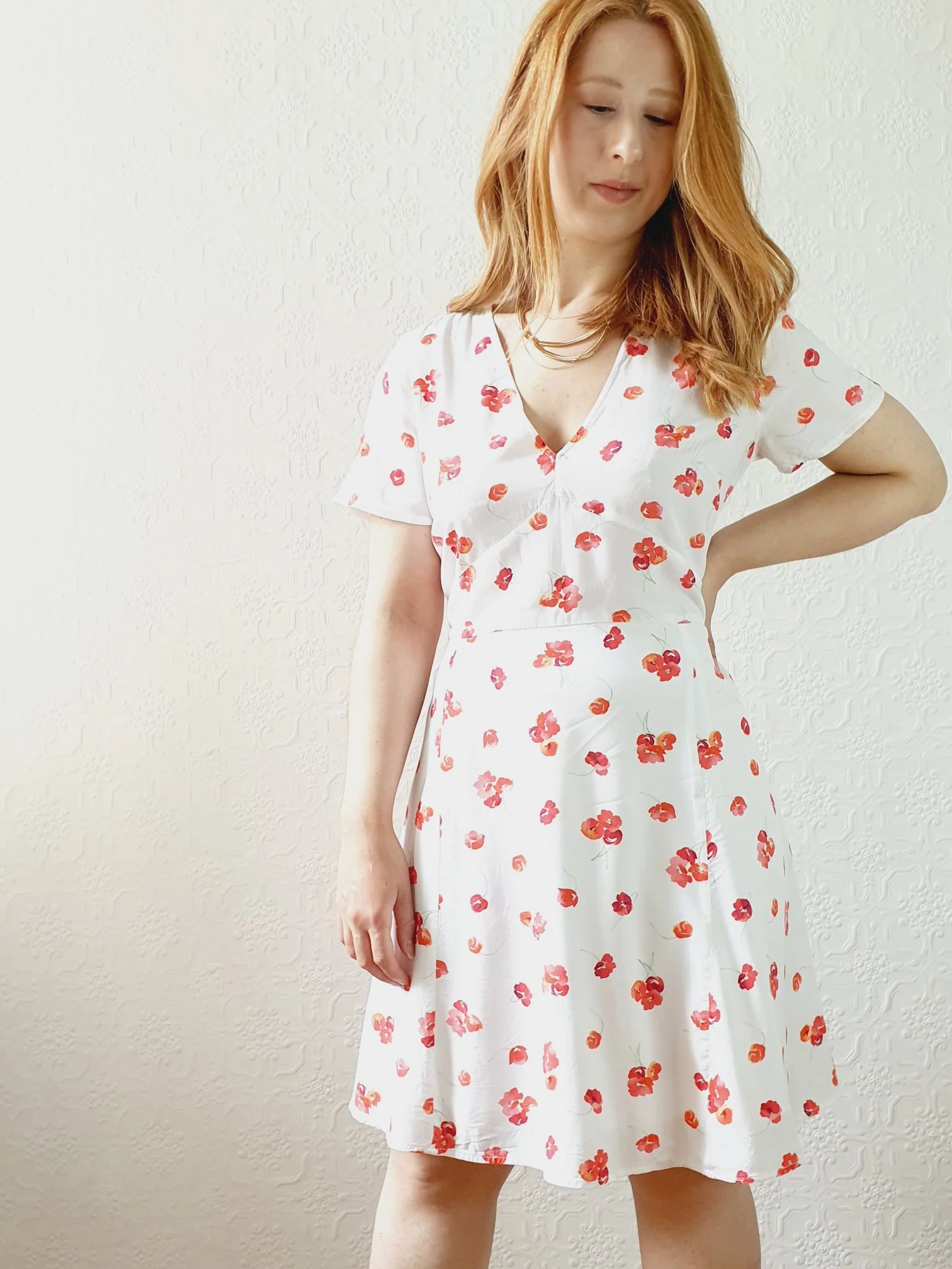 Poppy Floral Sundress - S/M - Image 8