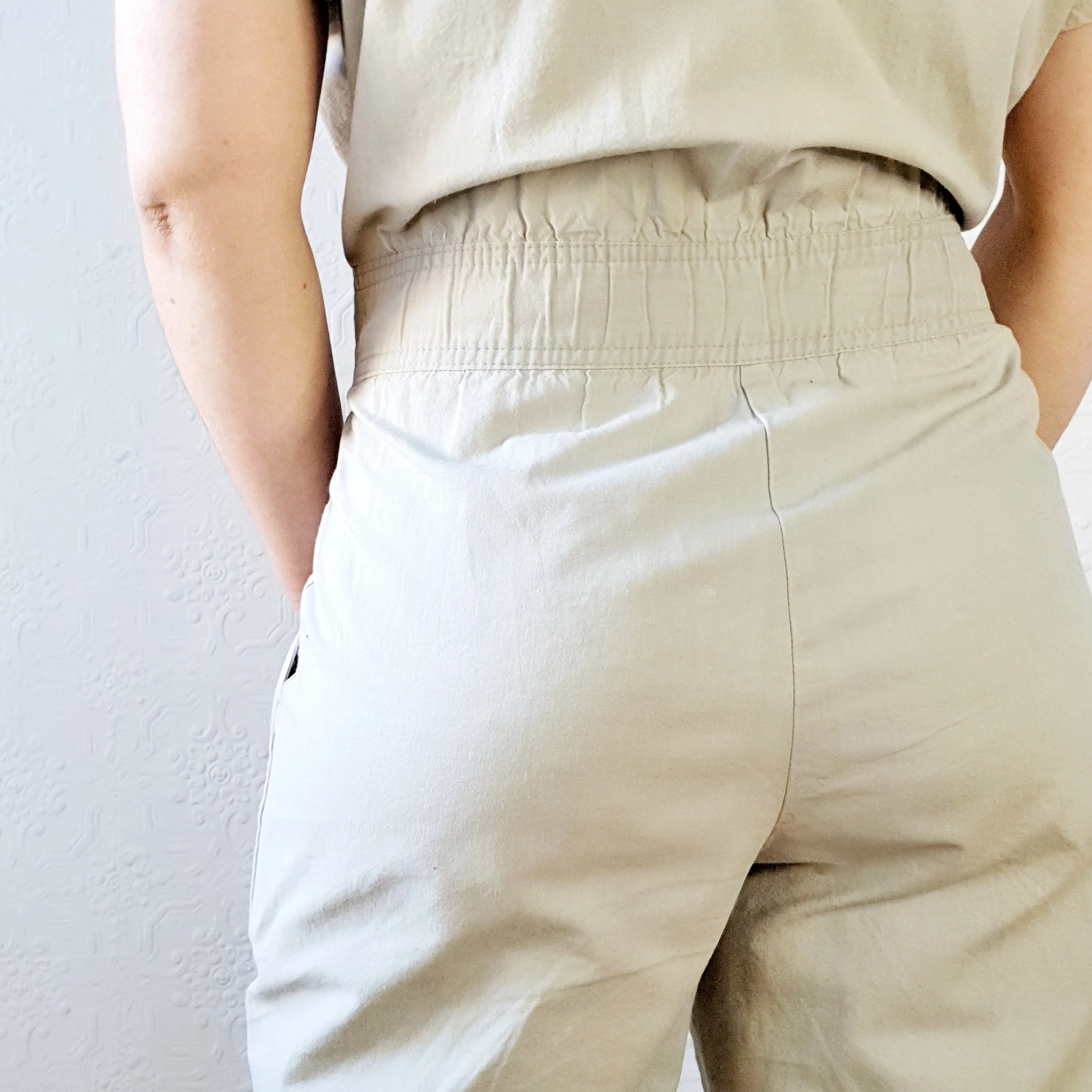 Sage 80s Jumpsuit - M - Image 6
