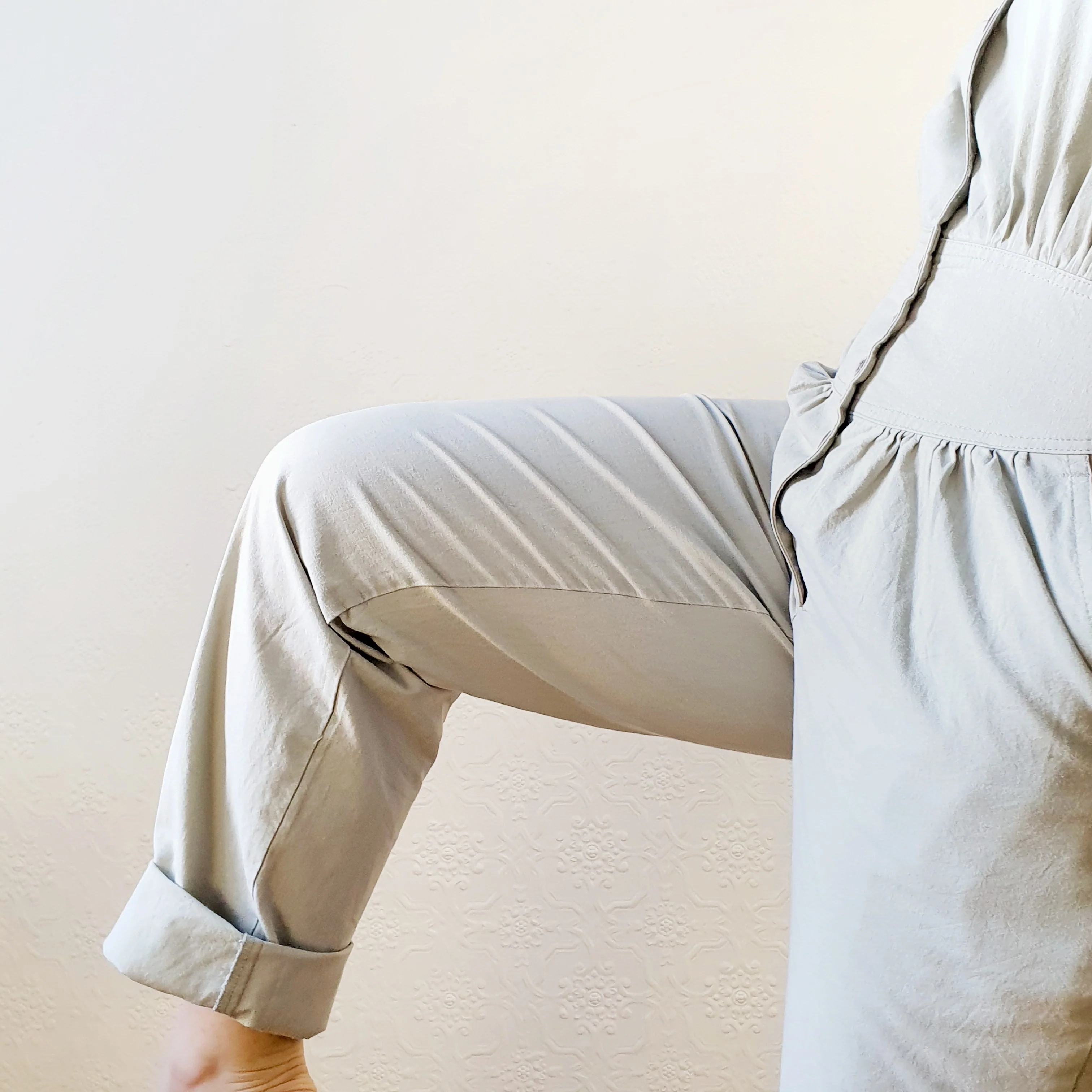 Sage 80s Jumpsuit - M - Image 8