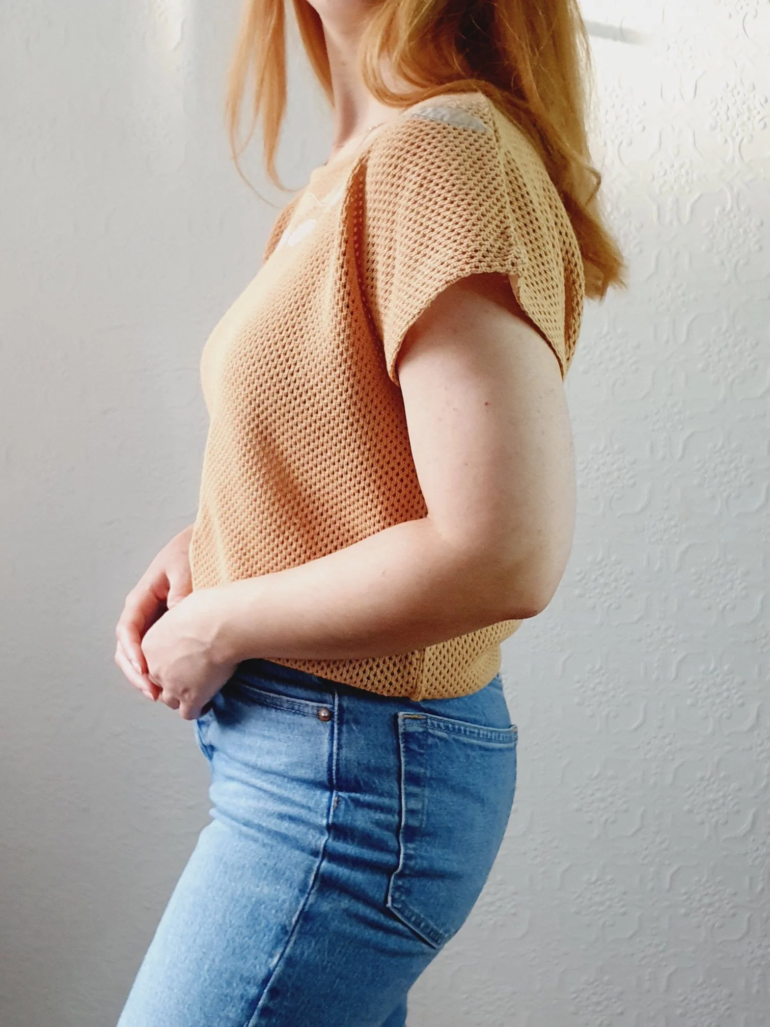 Short Sleeve Vintage Jumper - S - Image 3