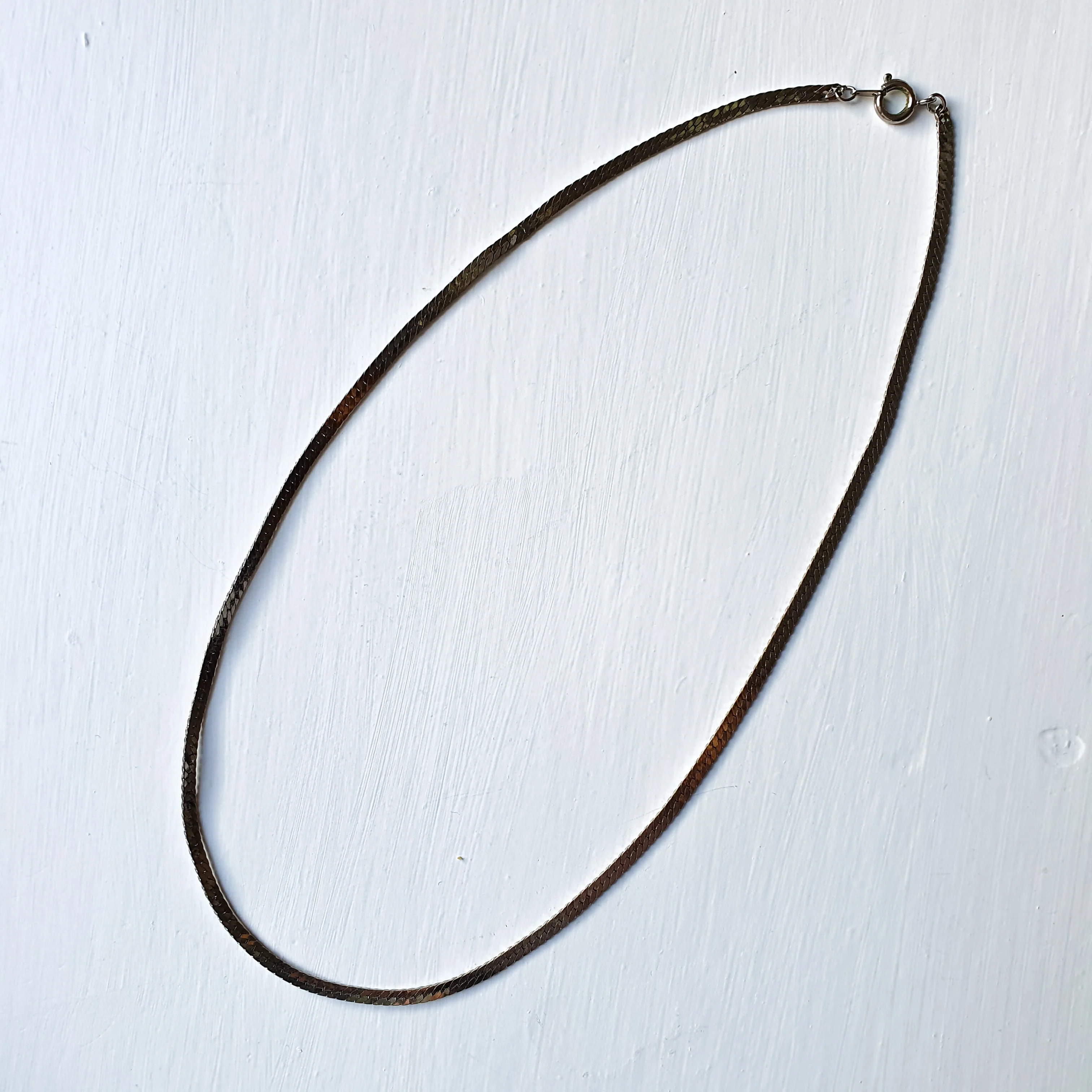 Silver Plated Flat Chain - Image 5