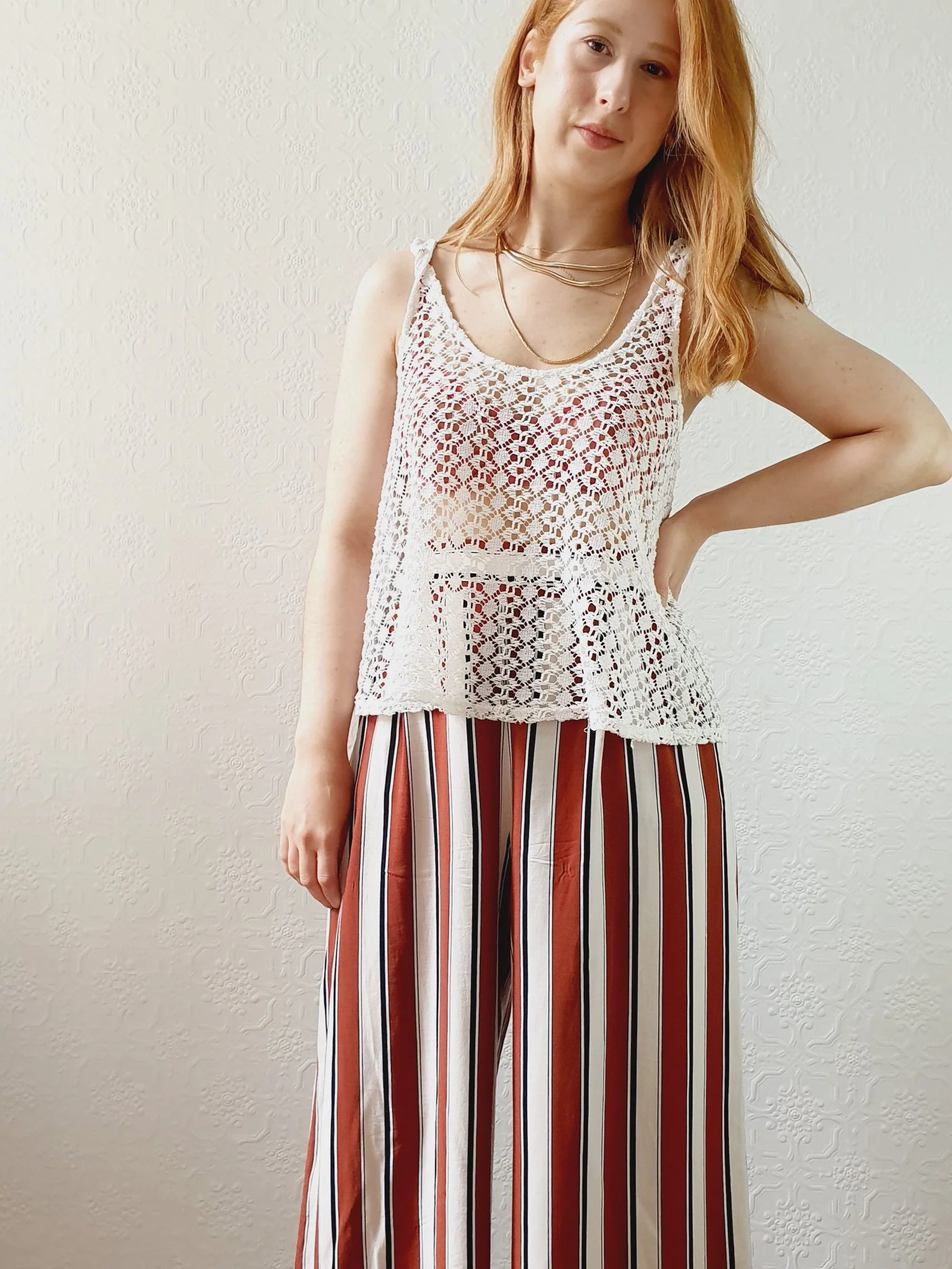 Striped Culottes - S - Image 3