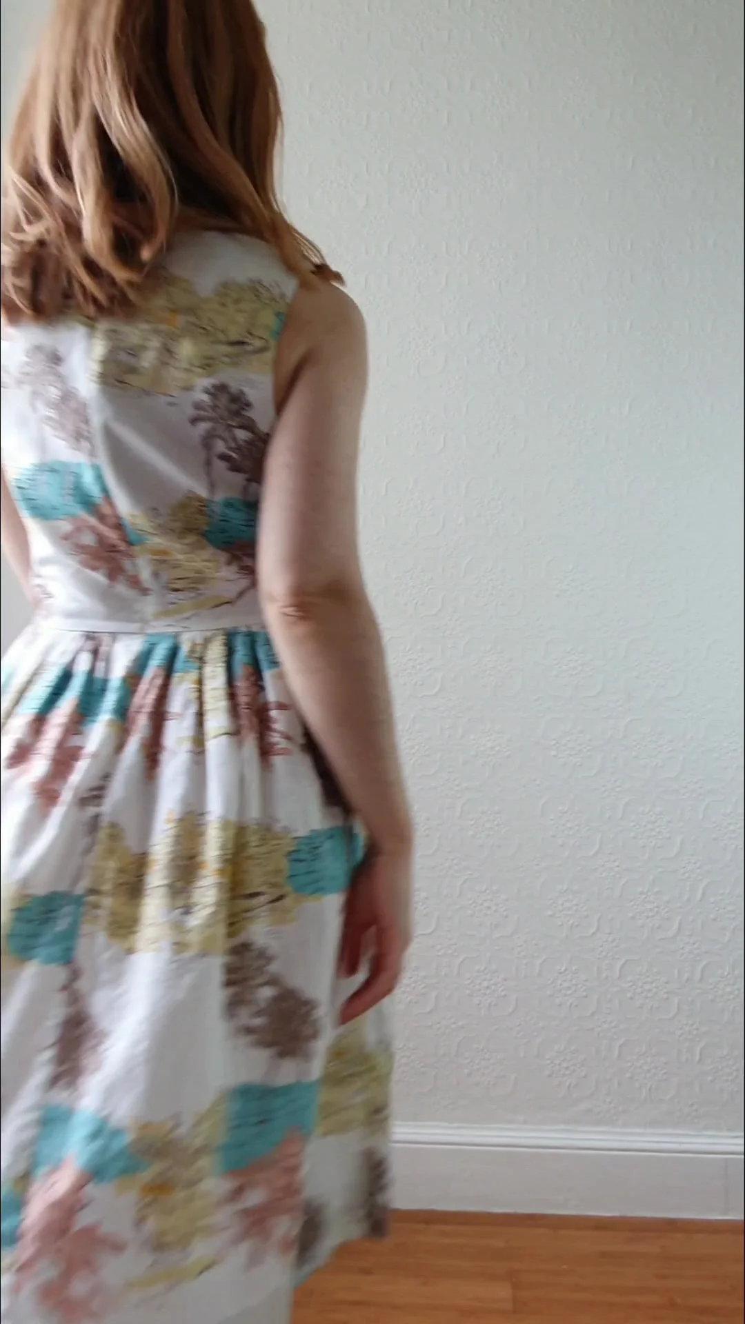 Sweetheart Linen Blend Sundress - S - Image 9