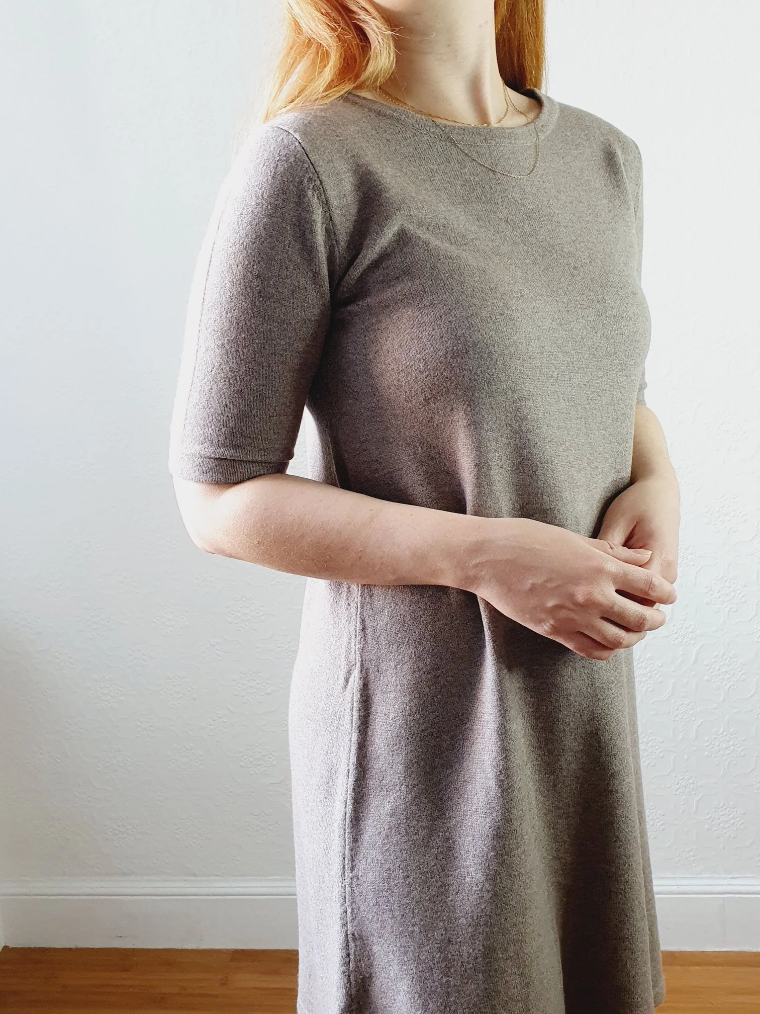 Taupe Knitted Dress - XS/S - Image 2