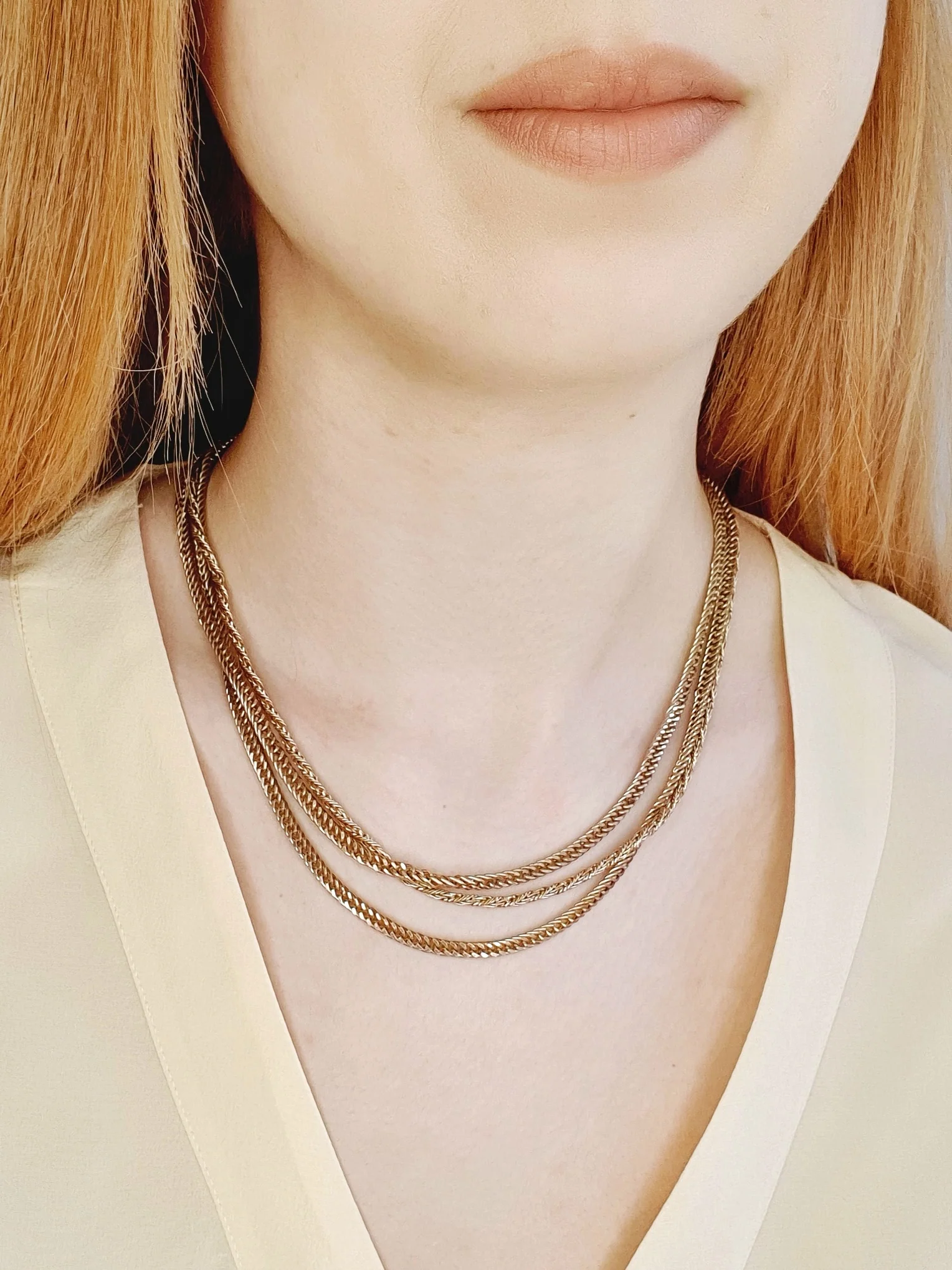 Triple Gold Chain - Image 2