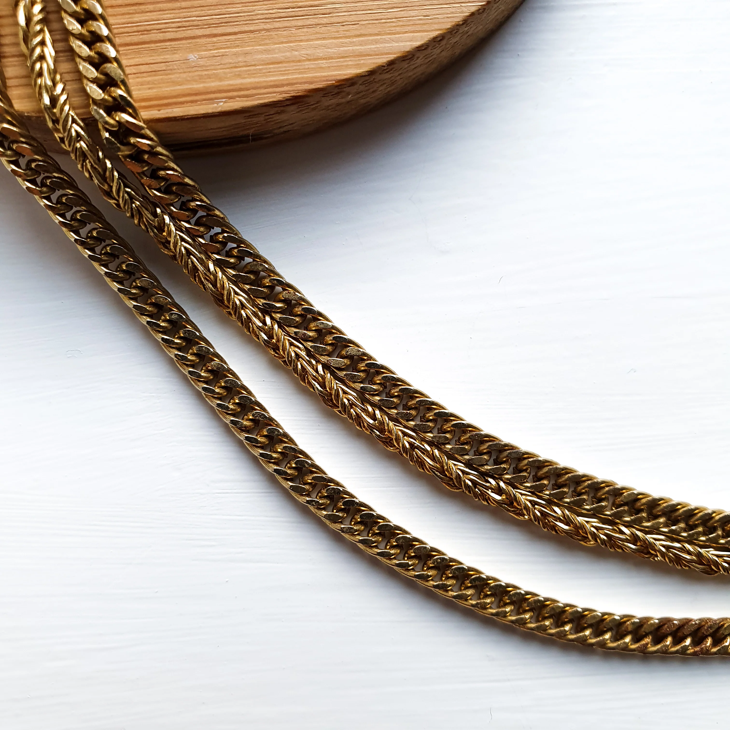 Triple Gold Chain - Image 3