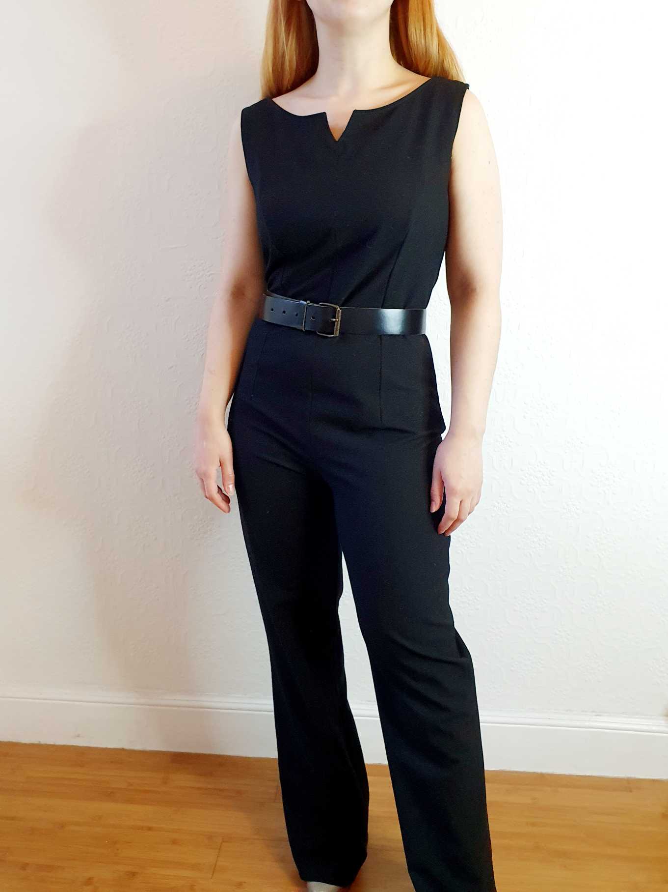 Vintage 70s Black Jumpsuit - S - Image 2