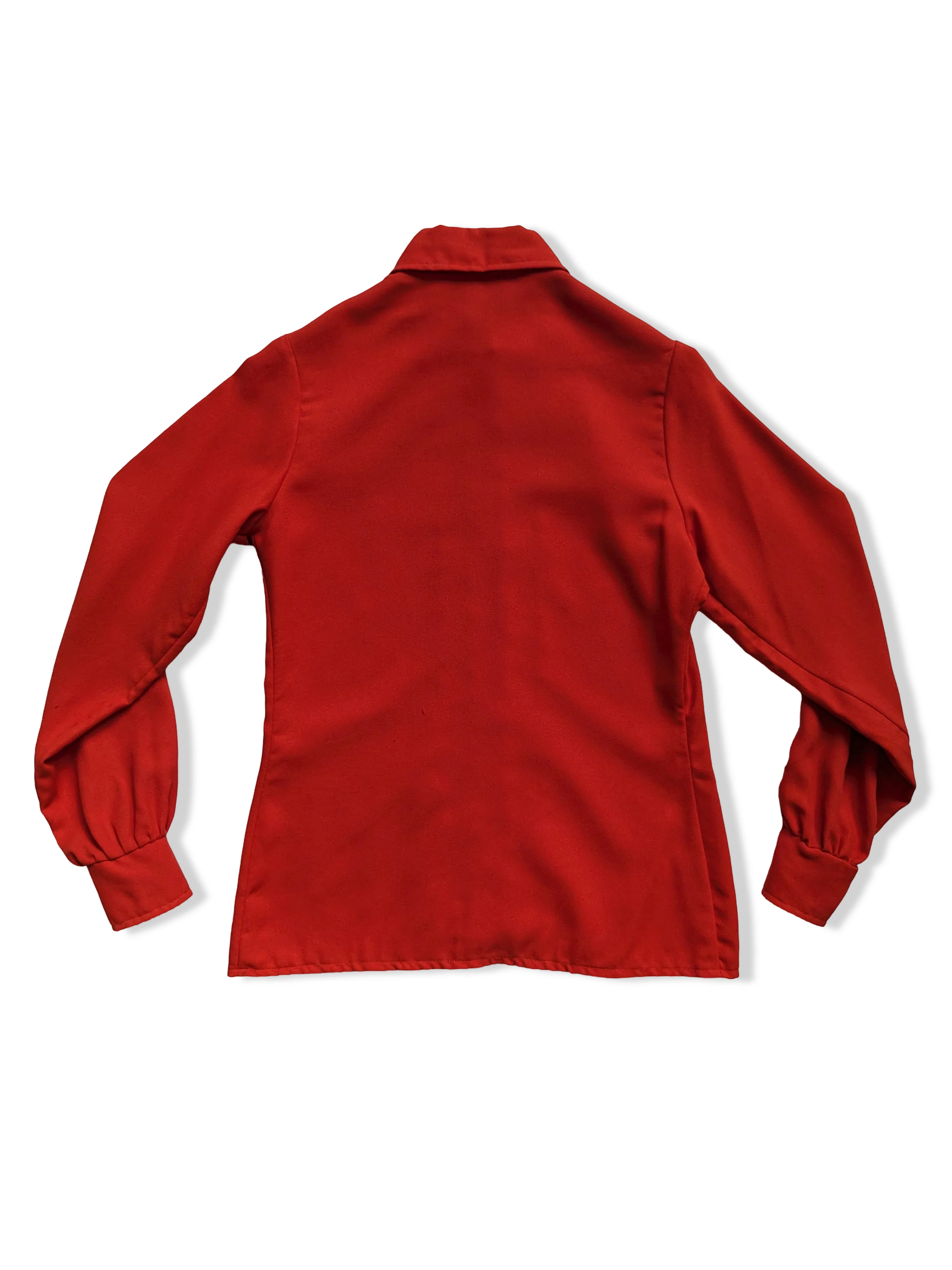Vintage 70s Red Shirt - XS/S - Image 3