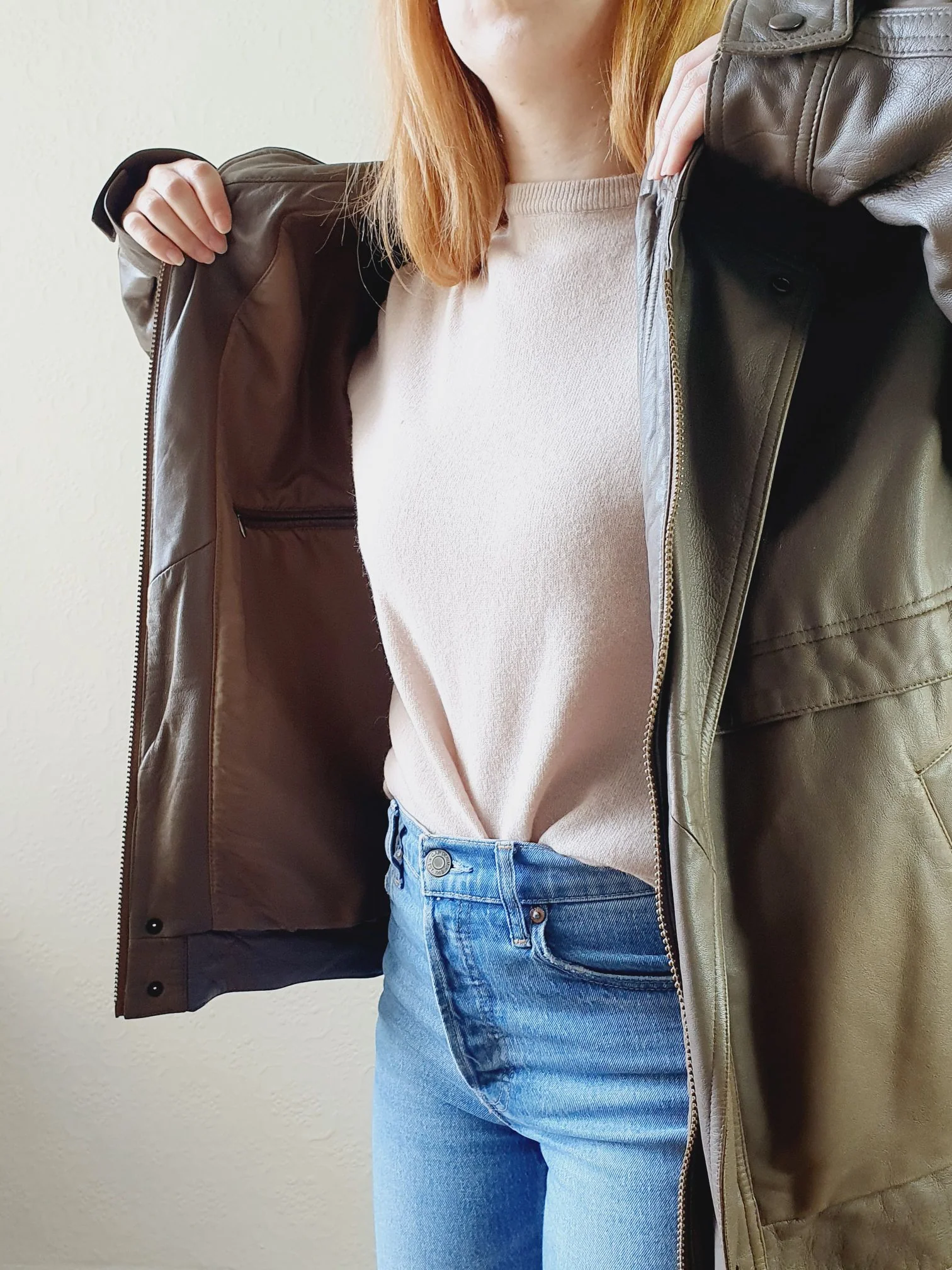 Vintage 80s Nappa Leather Jacket - XXL - Image 13