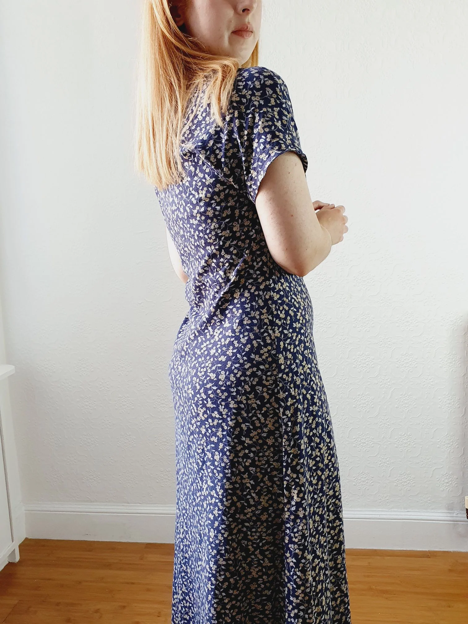 Vintage 90s Floral Ditsy Laura Ashley Dress - S/M - Image 5
