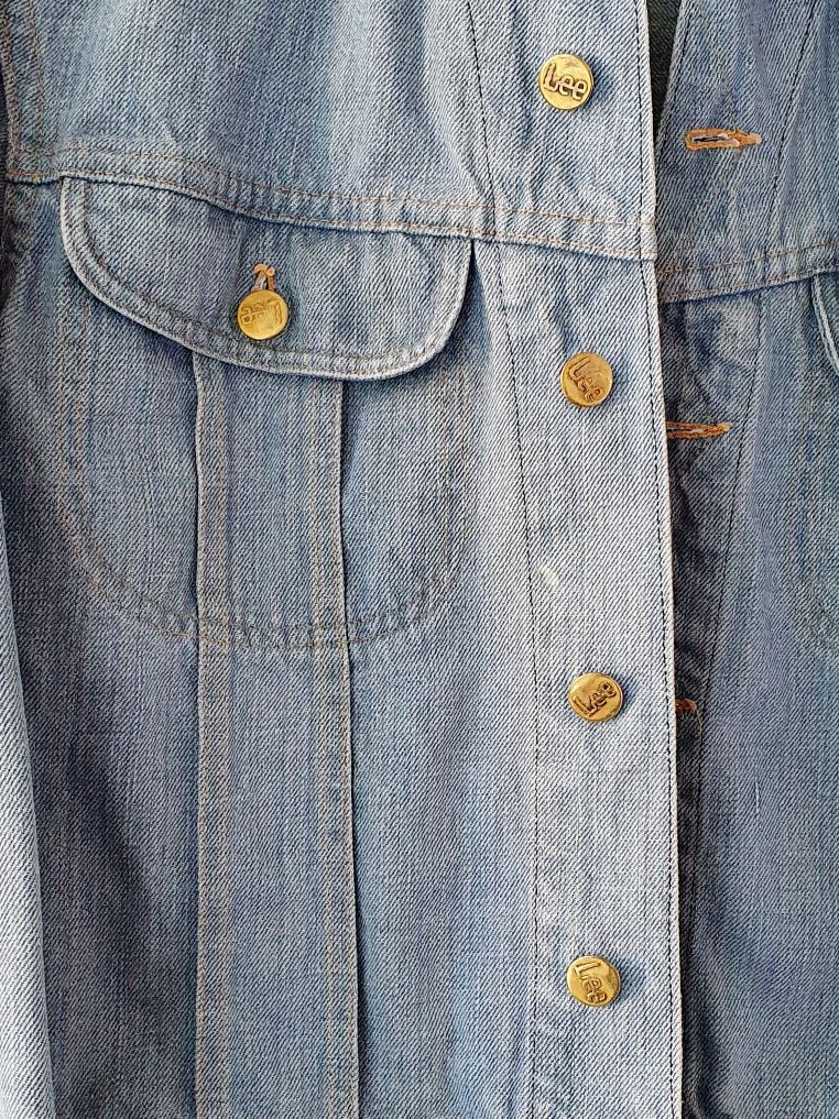 Vintage 90s Lee Light Denim Jacket - S/M - Image 12