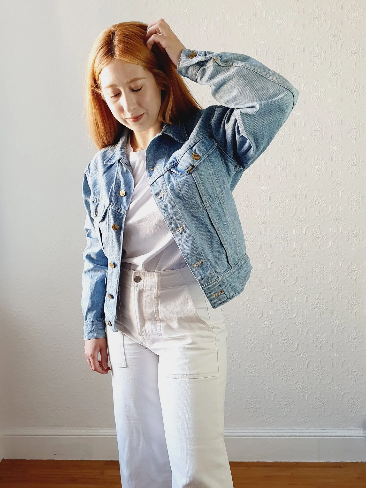 Vintage 90s Lee Light Denim Jacket - S/M - Image 3