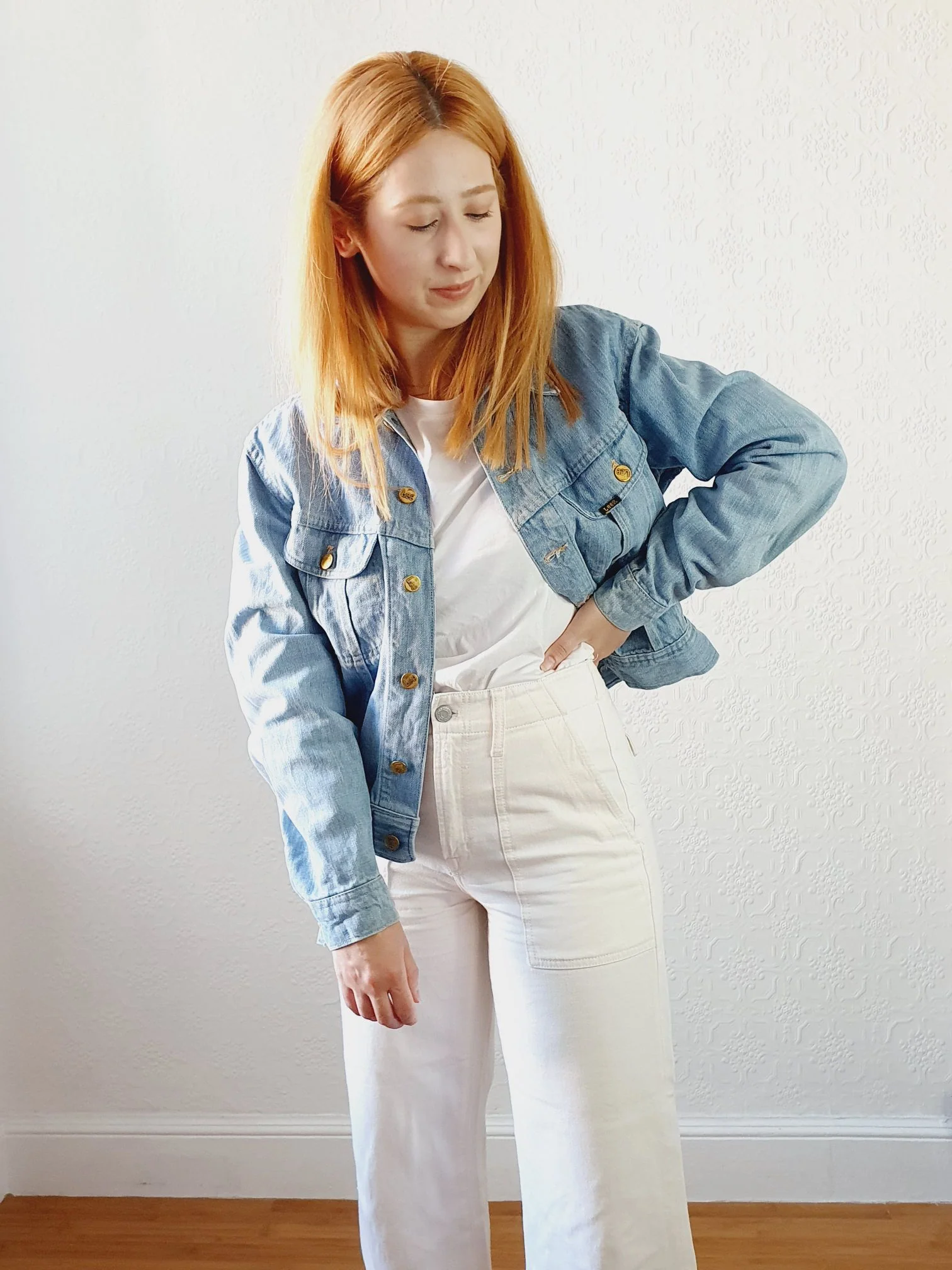 Vintage 90s Lee Light Denim Jacket - S/M - Image 5