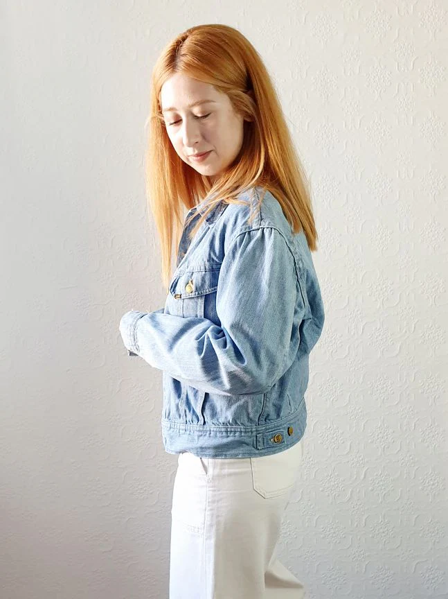 Vintage 90s Lee Light Denim Jacket - S/M - Image 6