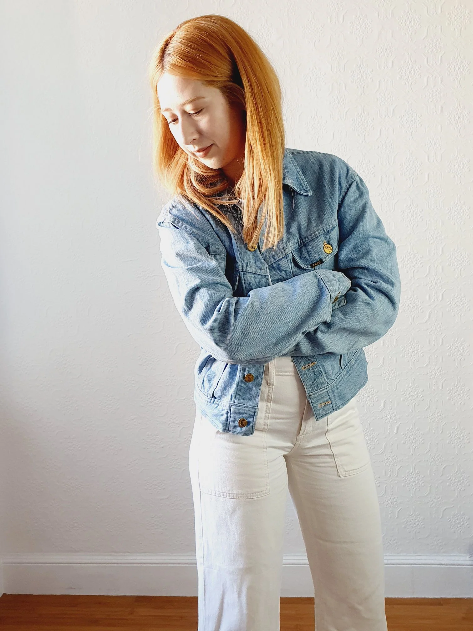 Vintage 90s Lee Light Denim Jacket - S/M - Image 9