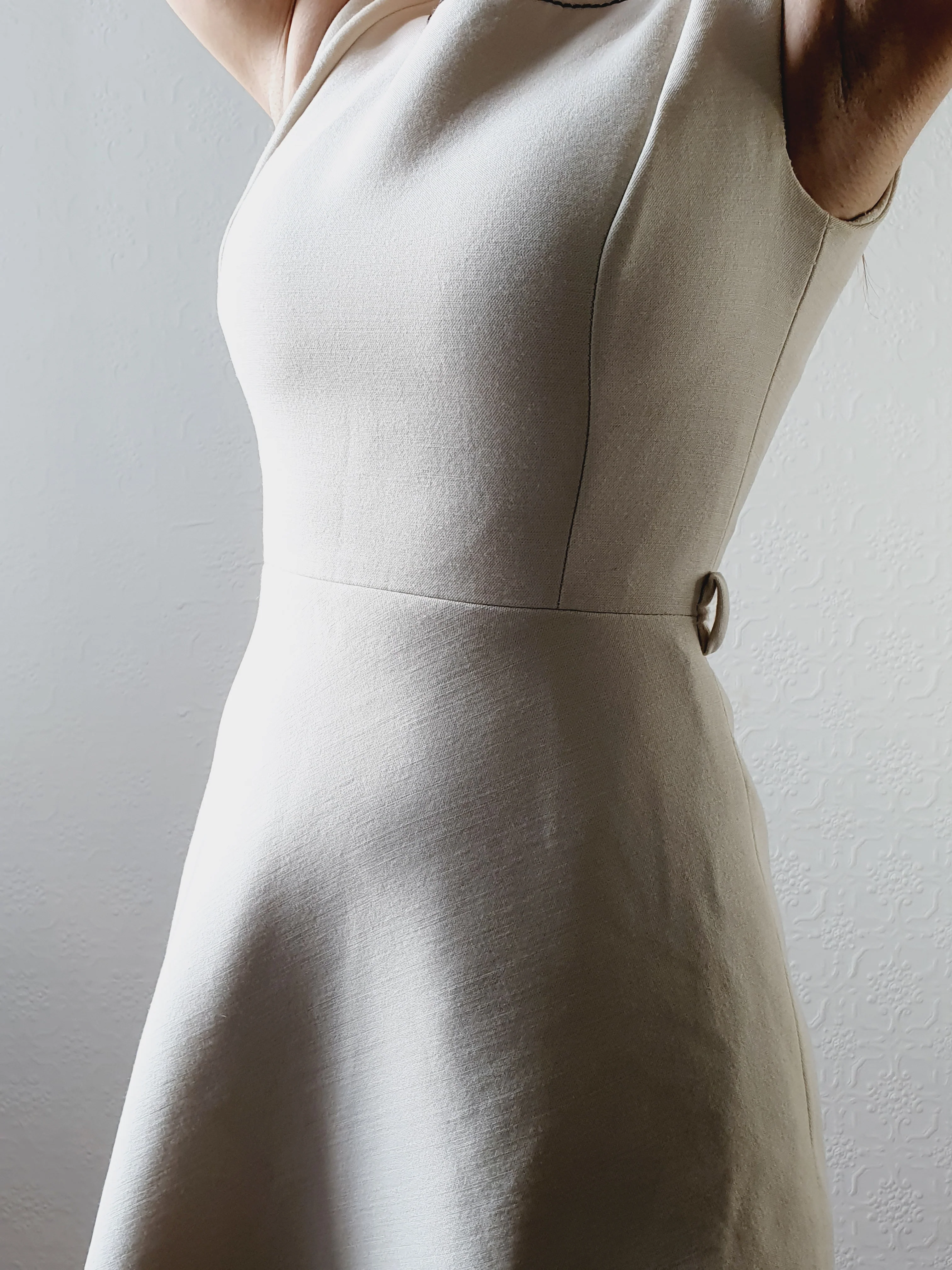 Vintage A-Line 60s Dress - XS - Image 4