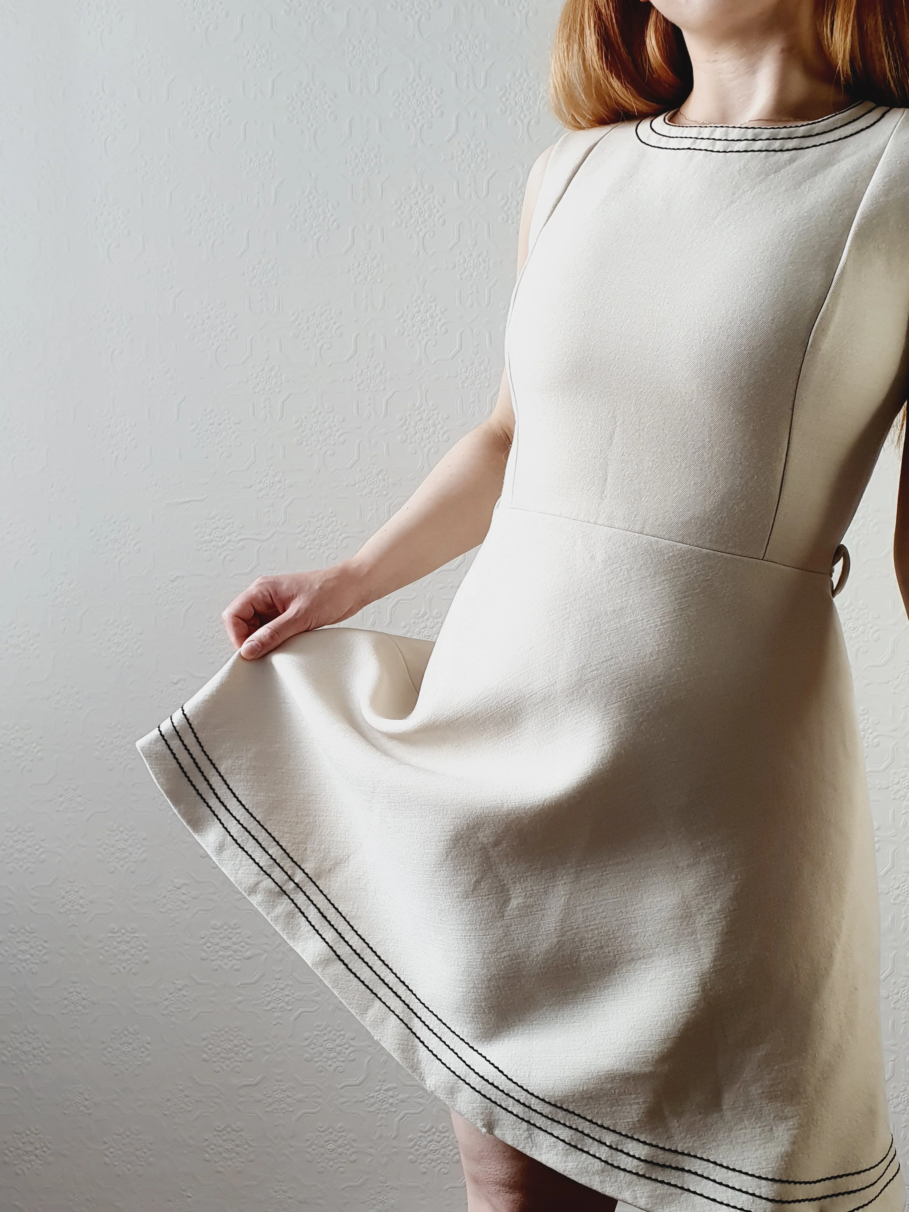 Vintage A-Line 60s Dress - XS - Image 5