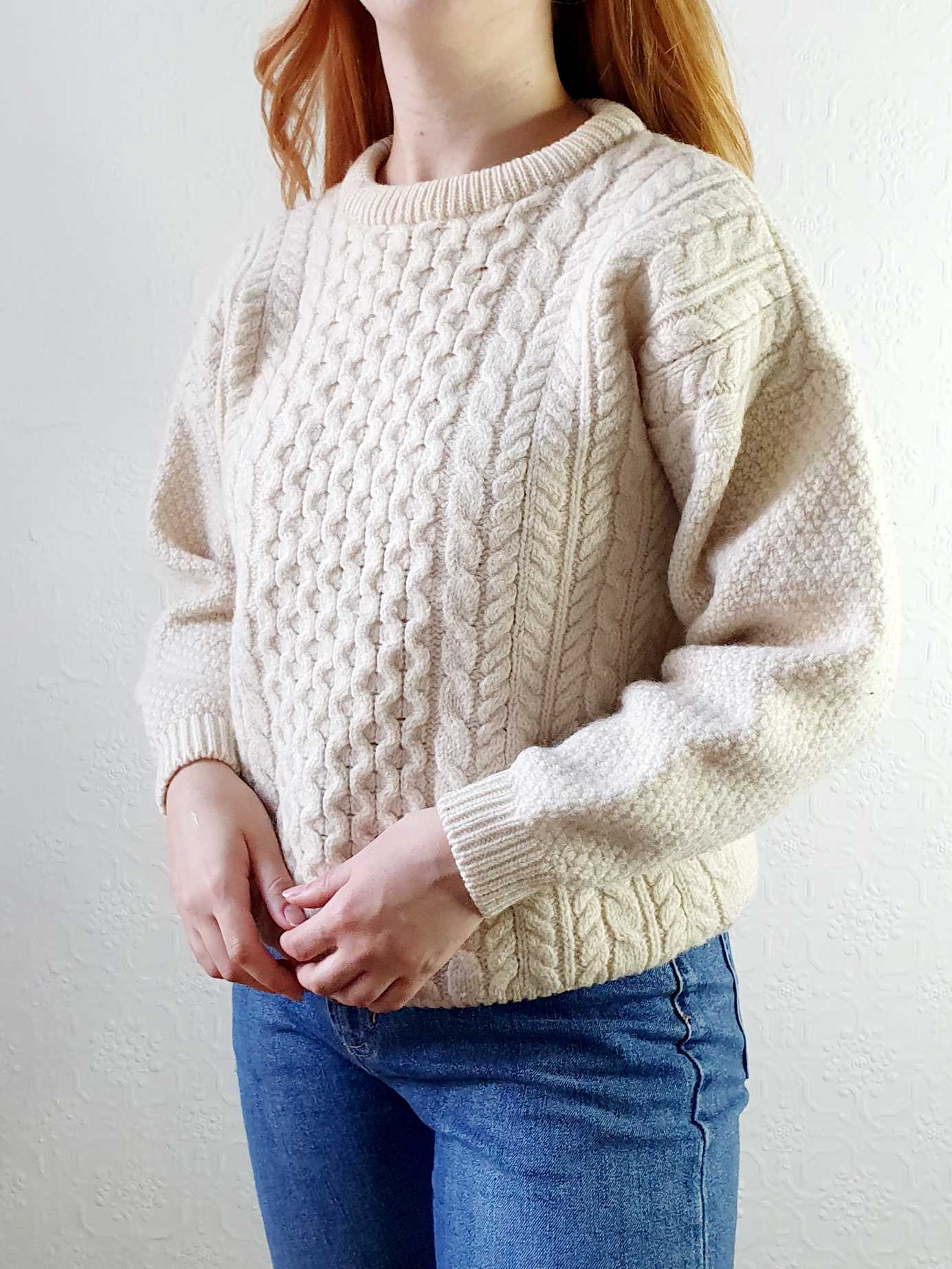Vintage Aran Jumper - M - Image 2