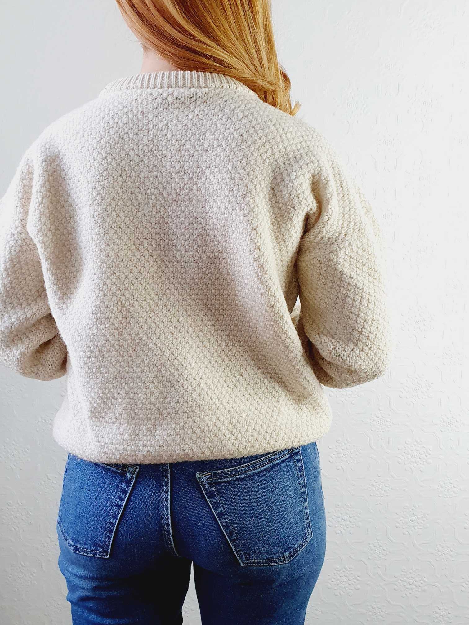 Vintage Aran Jumper - M - Image 5