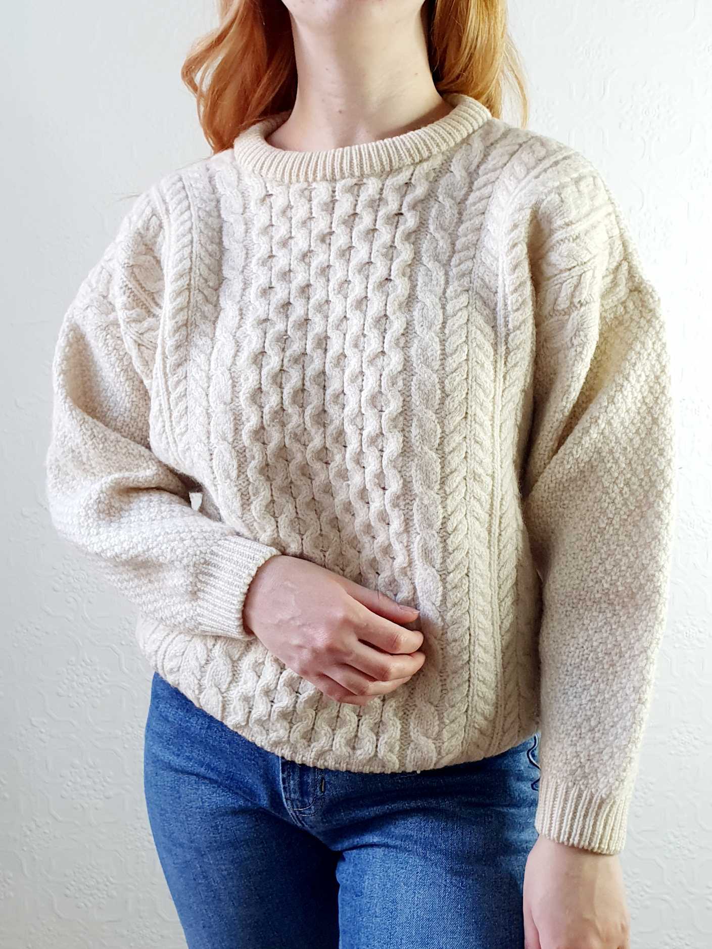 Vintage Aran Jumper - M - Image 6